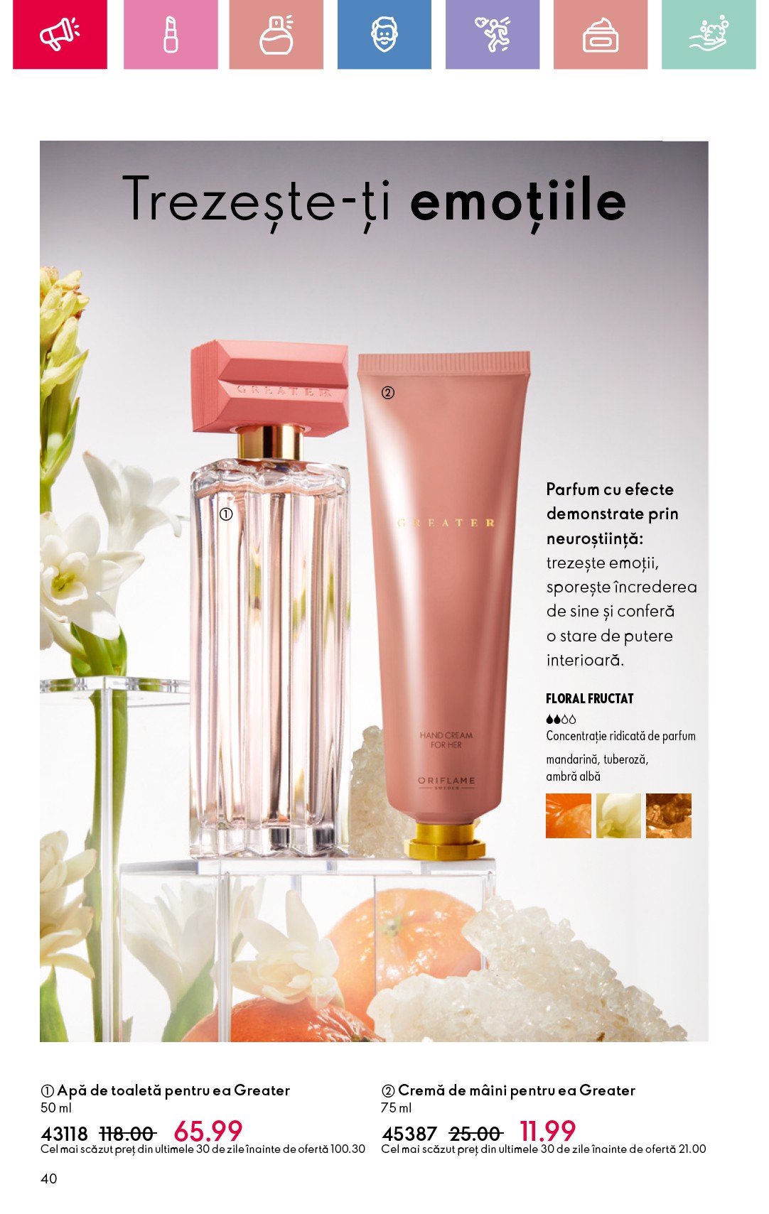 oriflame - Catalog Oriflame valabil din 09.02. - 01.03. - page: 40