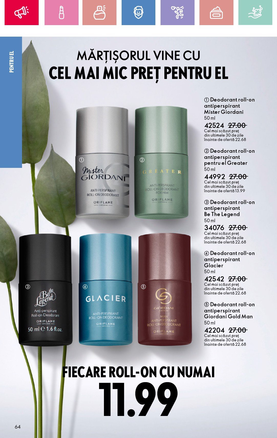 oriflame - Catalog Oriflame valabil din 09.02. - 01.03. - page: 64