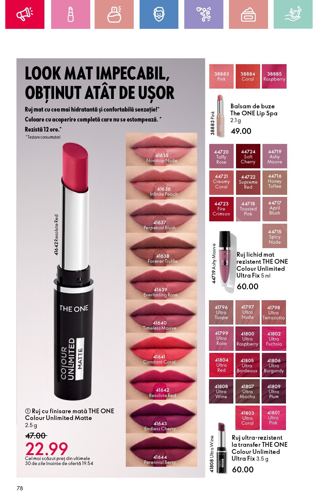 oriflame - Catalog Oriflame valabil din 09.02. - 01.03. - page: 78