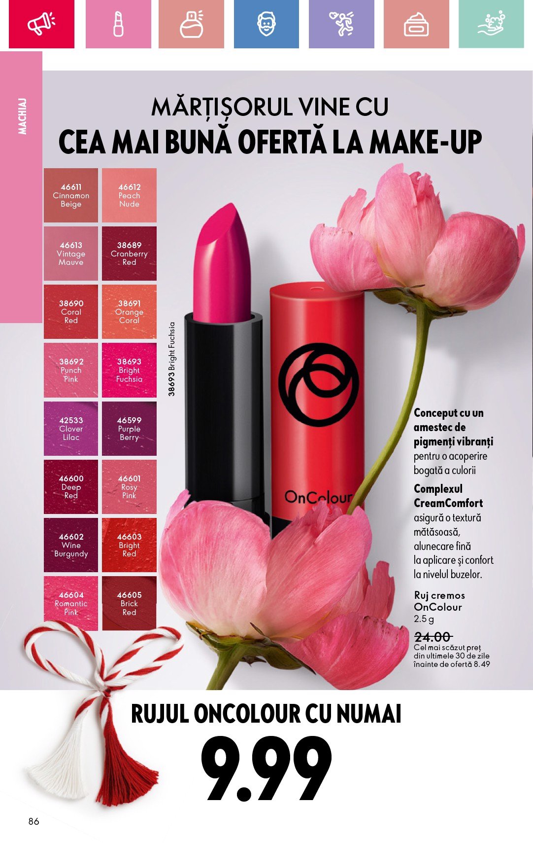 oriflame - Catalog Oriflame valabil din 09.02. - 01.03. - page: 86