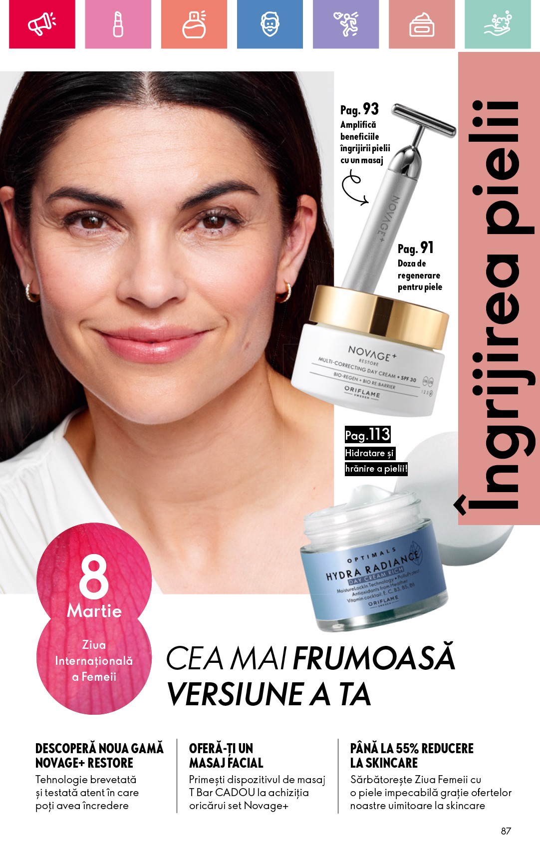 oriflame - Catalog Oriflame valabil din 09.02. - 01.03. - page: 87