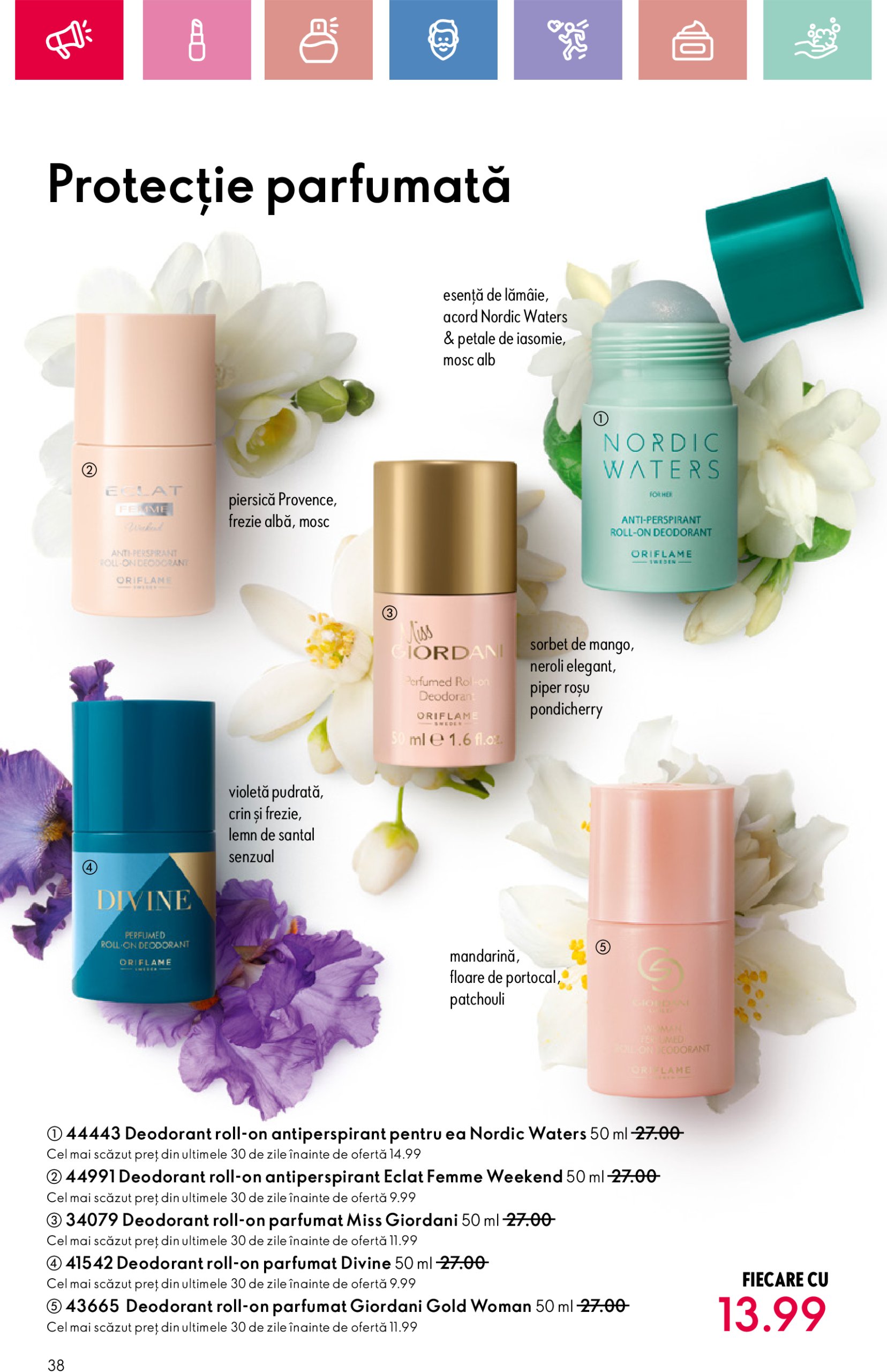 oriflame - Catalog Oriflame valabil din 02.03. - 22.03. - page: 38