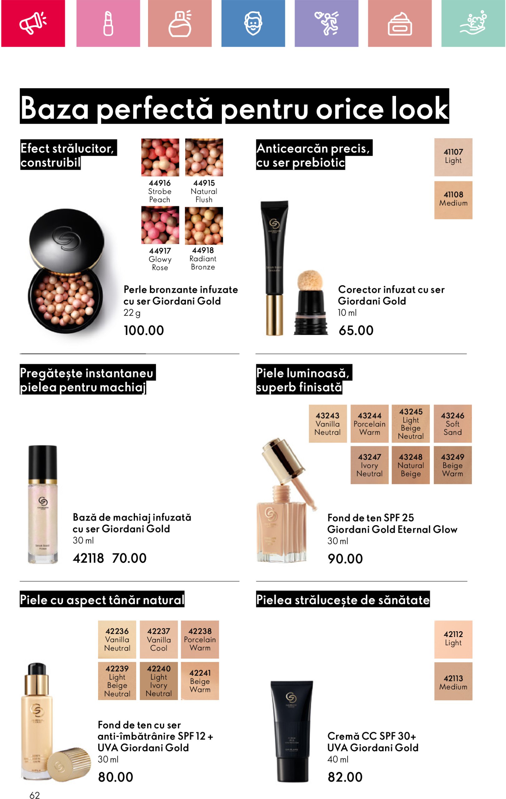 oriflame - Catalog Oriflame valabil din 02.03. - 22.03. - page: 62