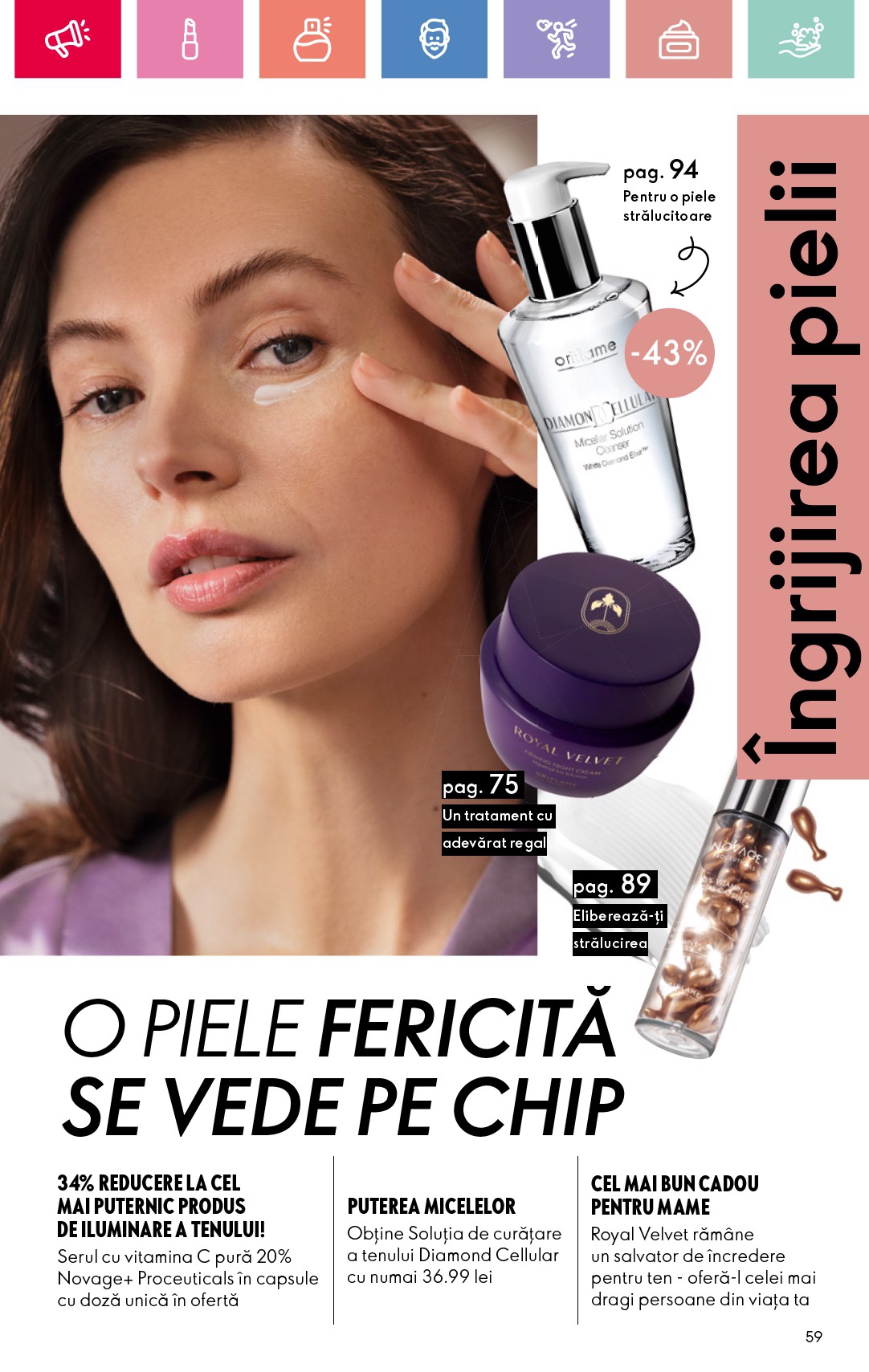 oriflame - Catalog Oriflame valabil din 04.05. - 24.05. - page: 59 oriflame - Catalog Oriflame valabil din 04.05. - 24.05. - page: 59
