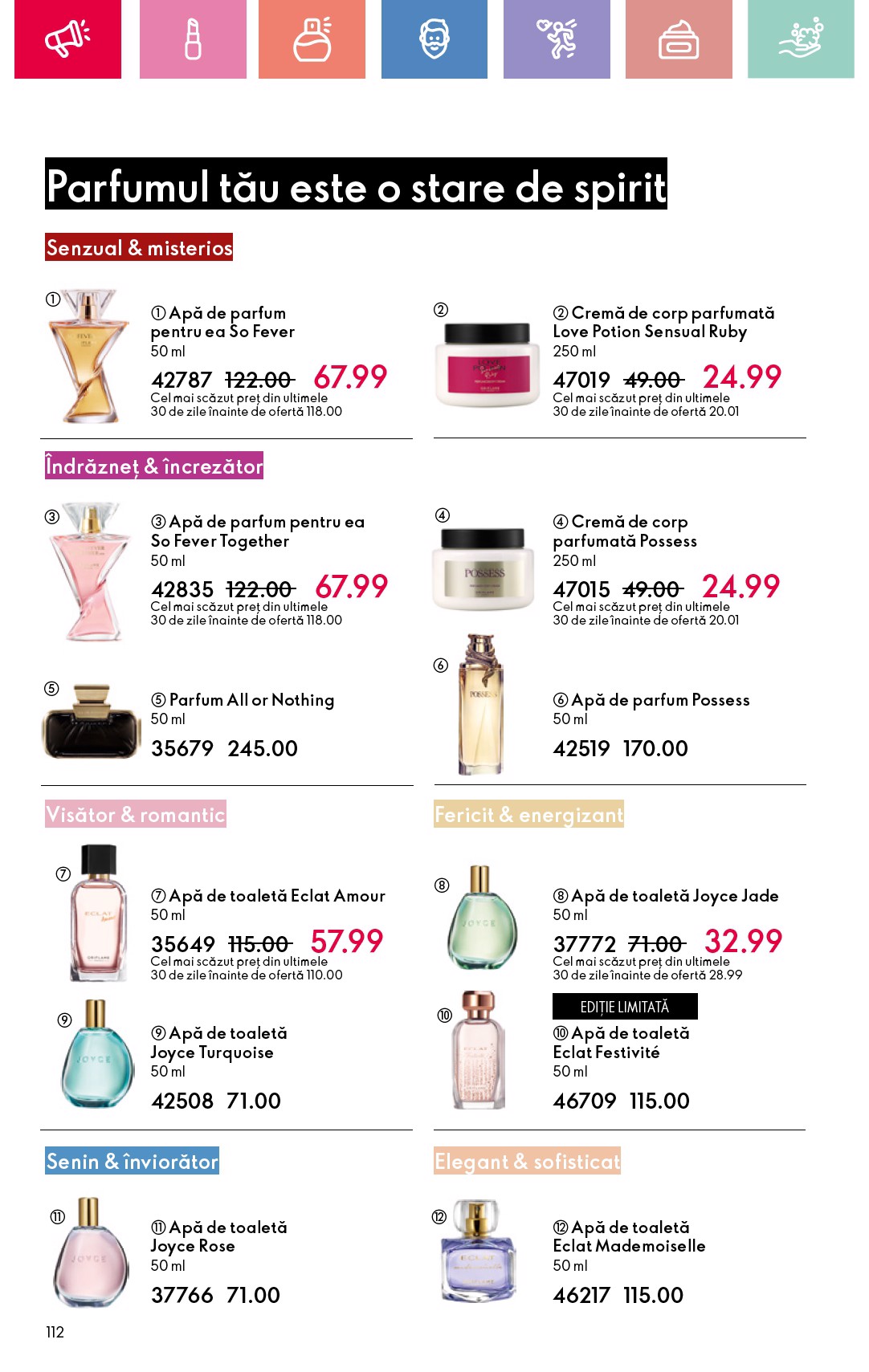 oriflame - Catalog Oriflame valabil din 04.05. - 24.05. - page: 112 oriflame - Catalog Oriflame valabil din 04.05. - 24.05. - page: 112