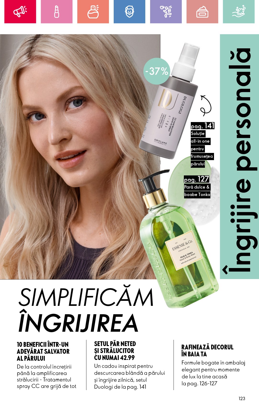 oriflame - Catalog Oriflame valabil din 04.05. - 24.05. - page: 123 oriflame - Catalog Oriflame valabil din 04.05. - 24.05. - page: 123