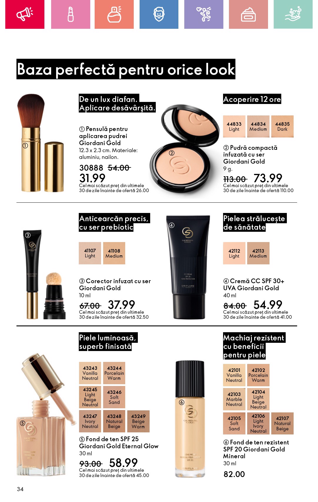 oriflame - Catalog Oriflame valabil din 04.05. - 24.05. - page: 34 oriflame - Catalog Oriflame valabil din 04.05. - 24.05. - page: 34