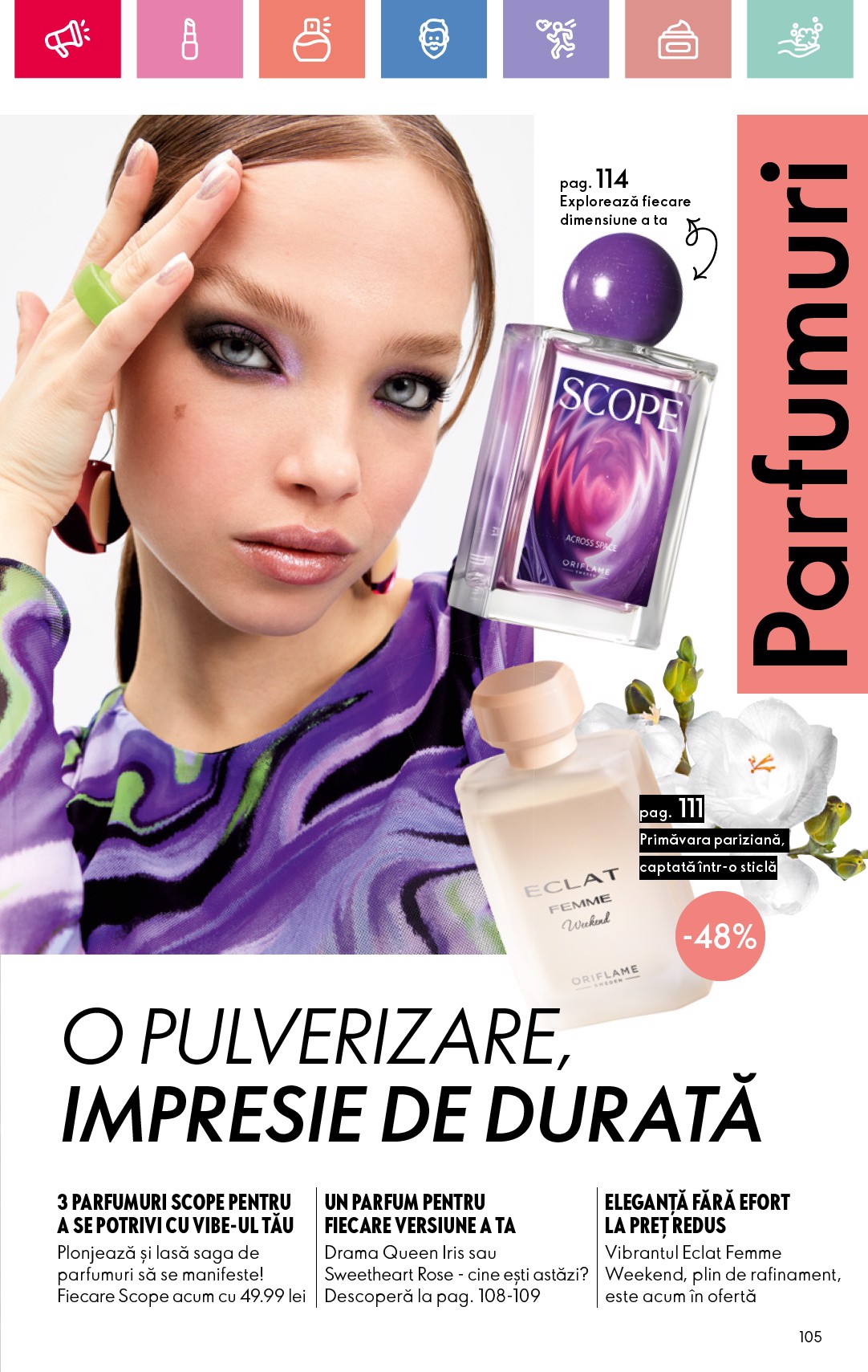 oriflame - Catalog Oriflame valabil din 04.05. - 24.05. - page: 105 oriflame - Catalog Oriflame valabil din 04.05. - 24.05. - page: 105