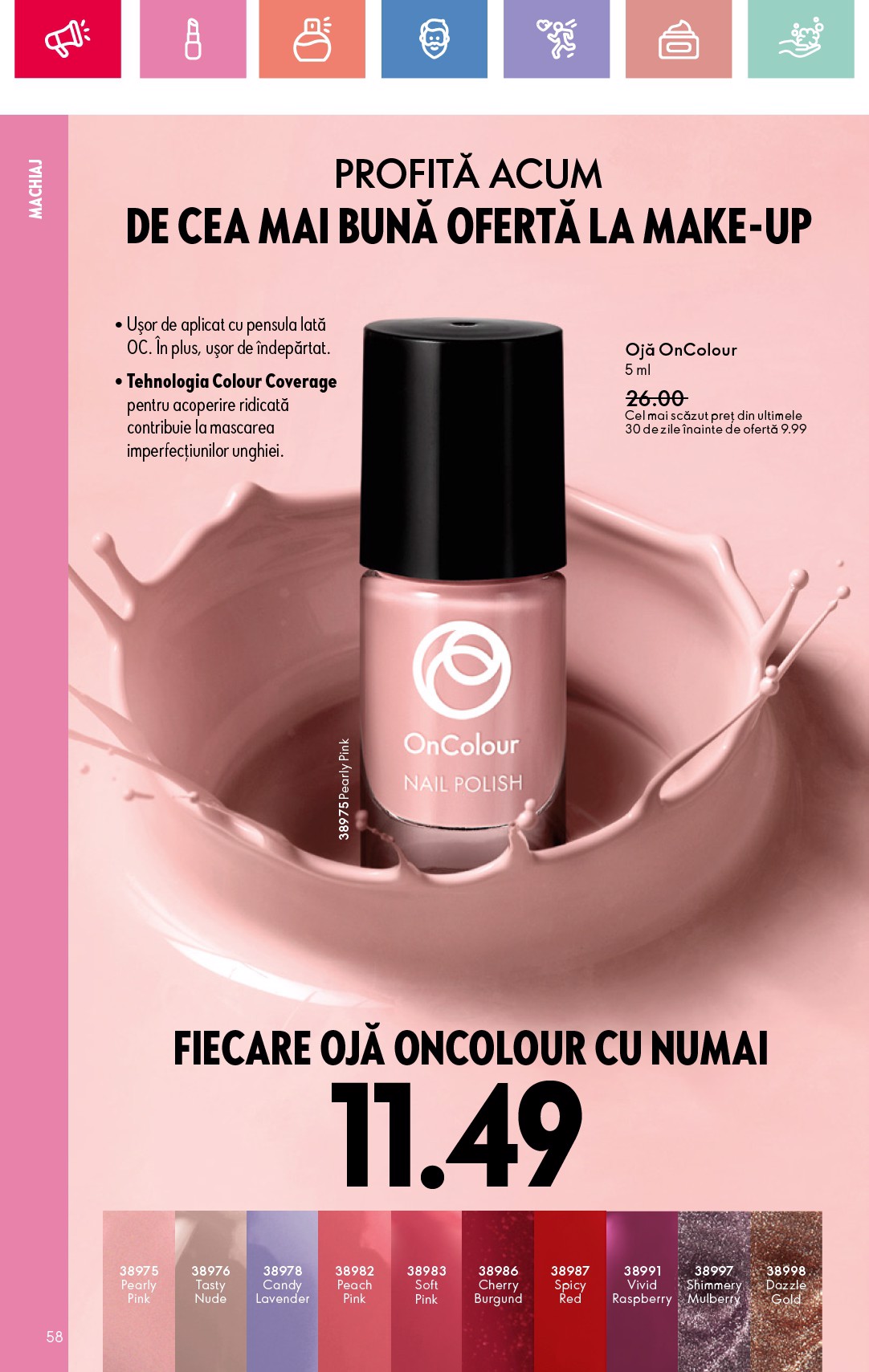oriflame - Catalog Oriflame valabil din 04.05. - 24.05. - page: 58 oriflame - Catalog Oriflame valabil din 04.05. - 24.05. - page: 58