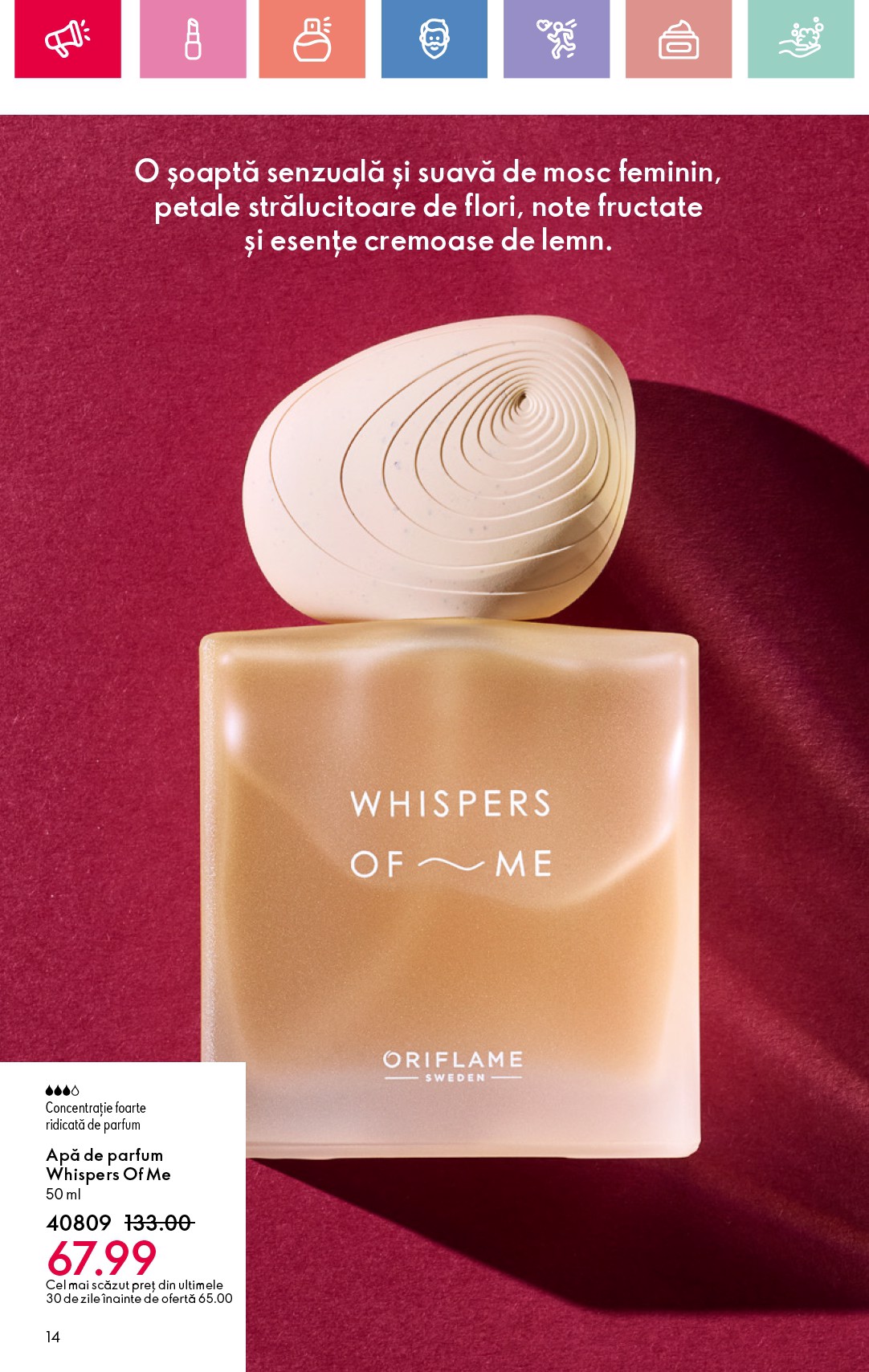 oriflame - Catalog Oriflame valabil din 04.05. - 24.05. - page: 14 oriflame - Catalog Oriflame valabil din 04.05. - 24.05. - page: 14