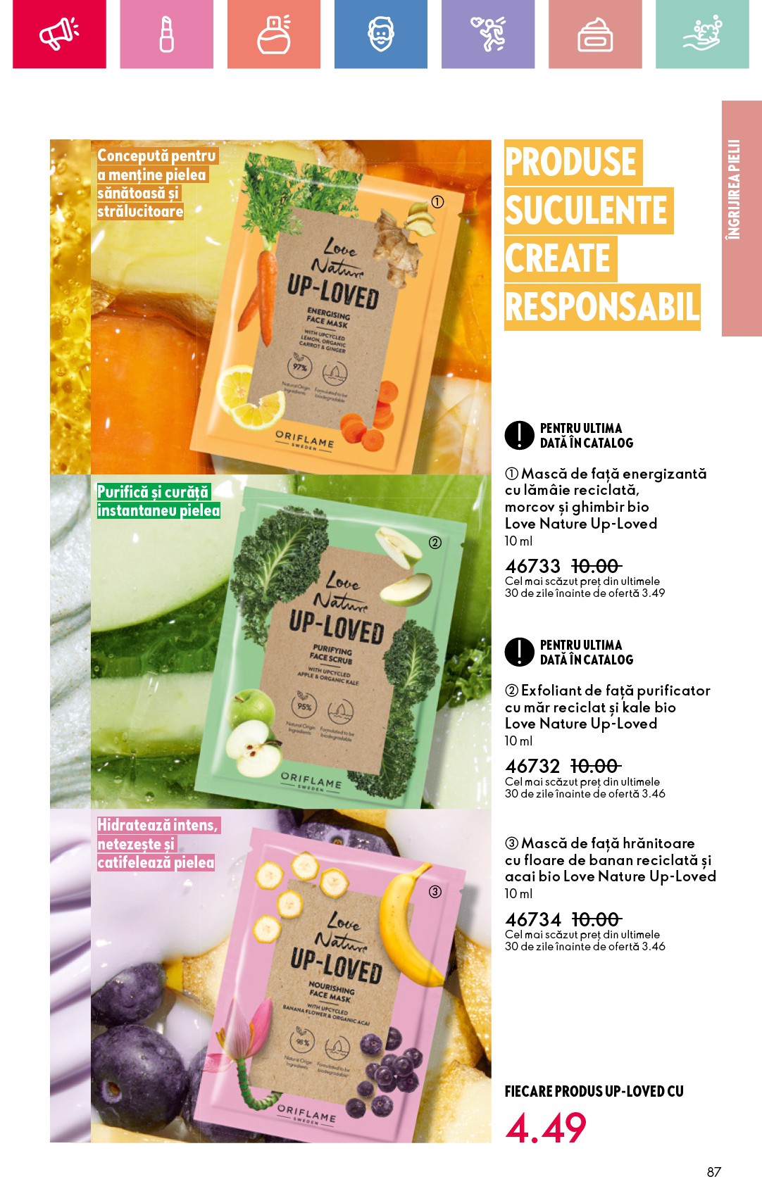 oriflame - Catalog Oriflame valabil din 25.05. - 14.06. - page: 87 oriflame - Catalog Oriflame valabil din 25.05. - 14.06. - page: 87