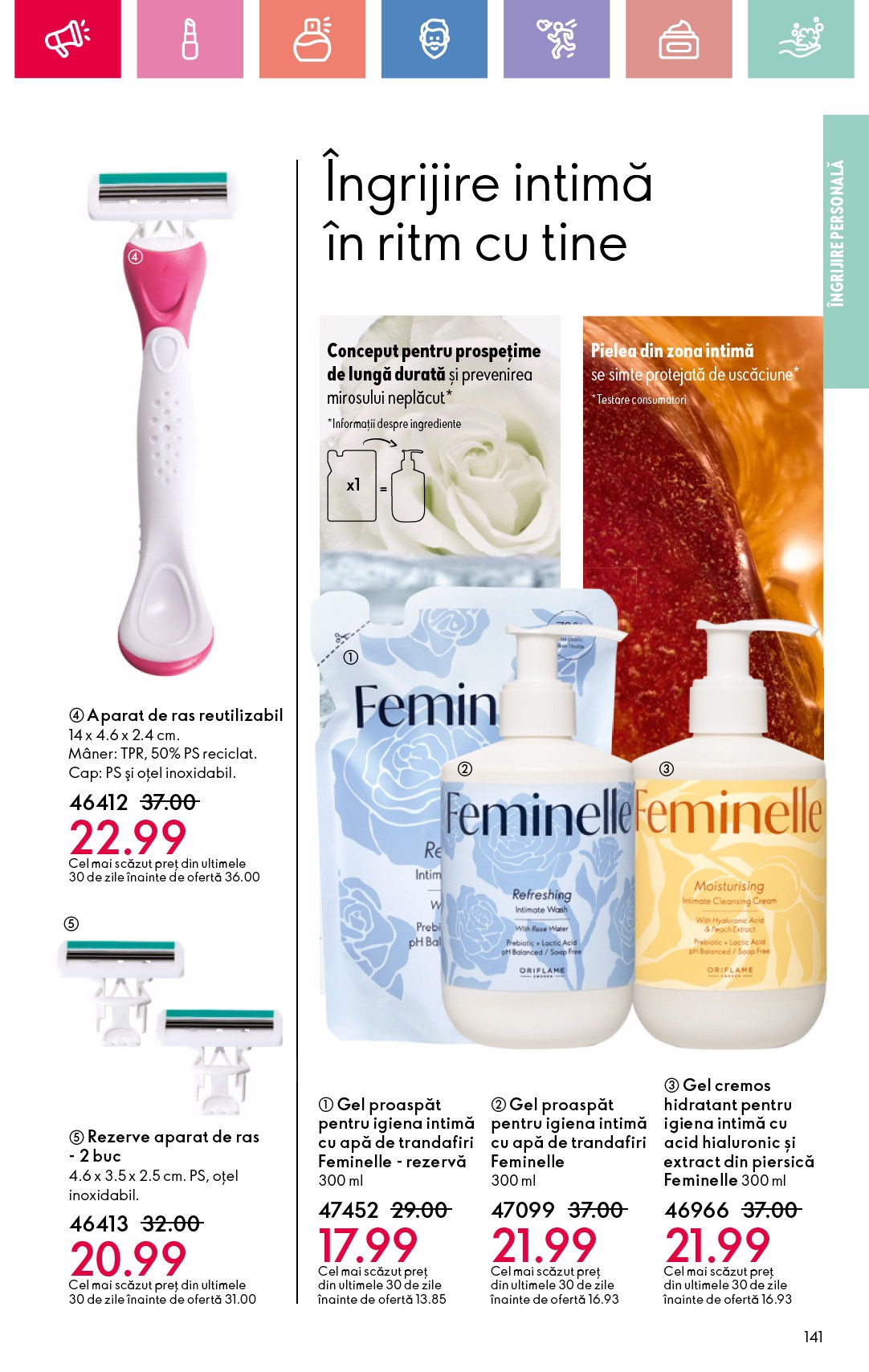 oriflame - Catalog Oriflame valabil din 25.05. - 14.06. - page: 141 oriflame - Catalog Oriflame valabil din 25.05. - 14.06. - page: 141
