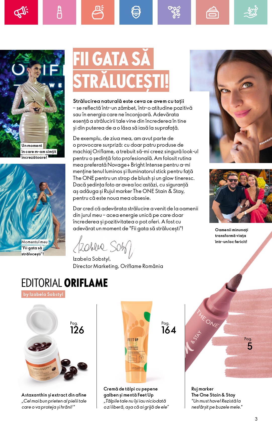 oriflame - Catalog Oriflame valabil din 25.05. - 14.06. - page: 3 oriflame - Catalog Oriflame valabil din 25.05. - 14.06. - page: 3