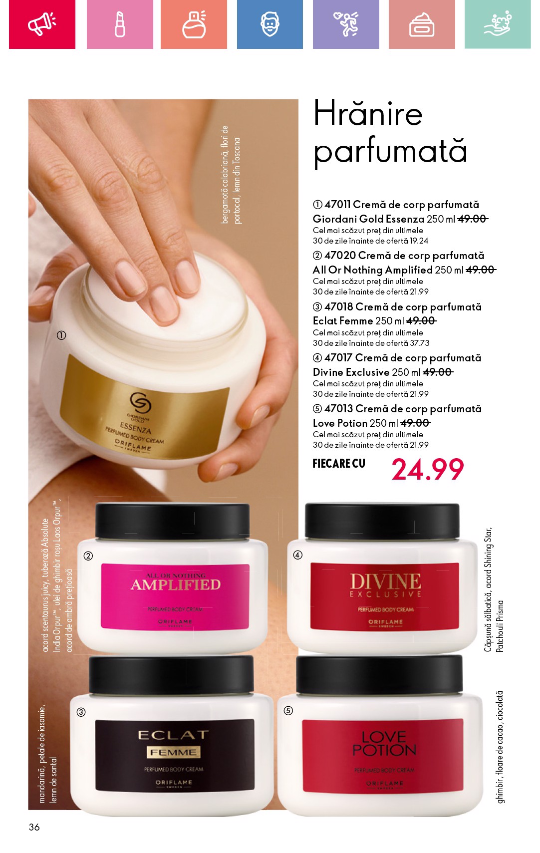 oriflame - Catalog Oriflame valabil din 25.05. - 14.06. - page: 36 oriflame - Catalog Oriflame valabil din 25.05. - 14.06. - page: 36