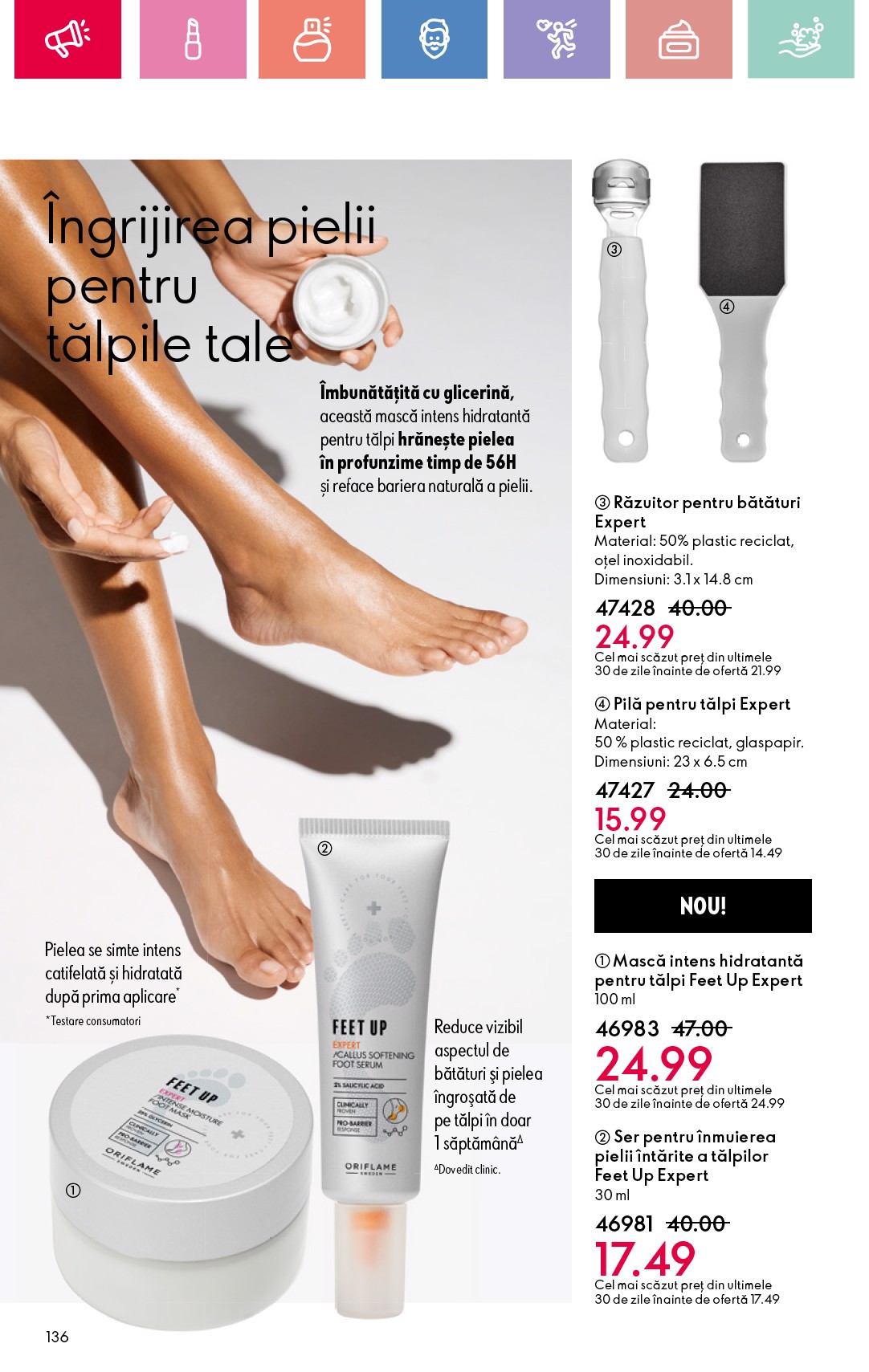 oriflame - Catalog Oriflame valabil din 25.05. - 14.06. - page: 136 oriflame - Catalog Oriflame valabil din 25.05. - 14.06. - page: 136