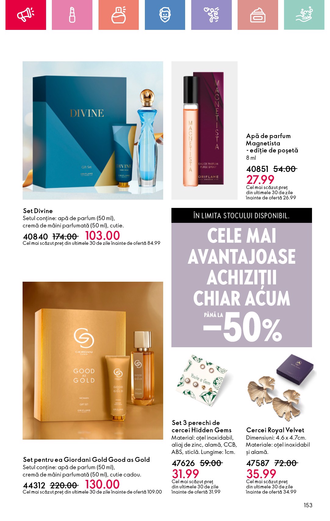 oriflame - Catalog Oriflame valabil din 25.05. - 14.06. - page: 153 oriflame - Catalog Oriflame valabil din 25.05. - 14.06. - page: 153