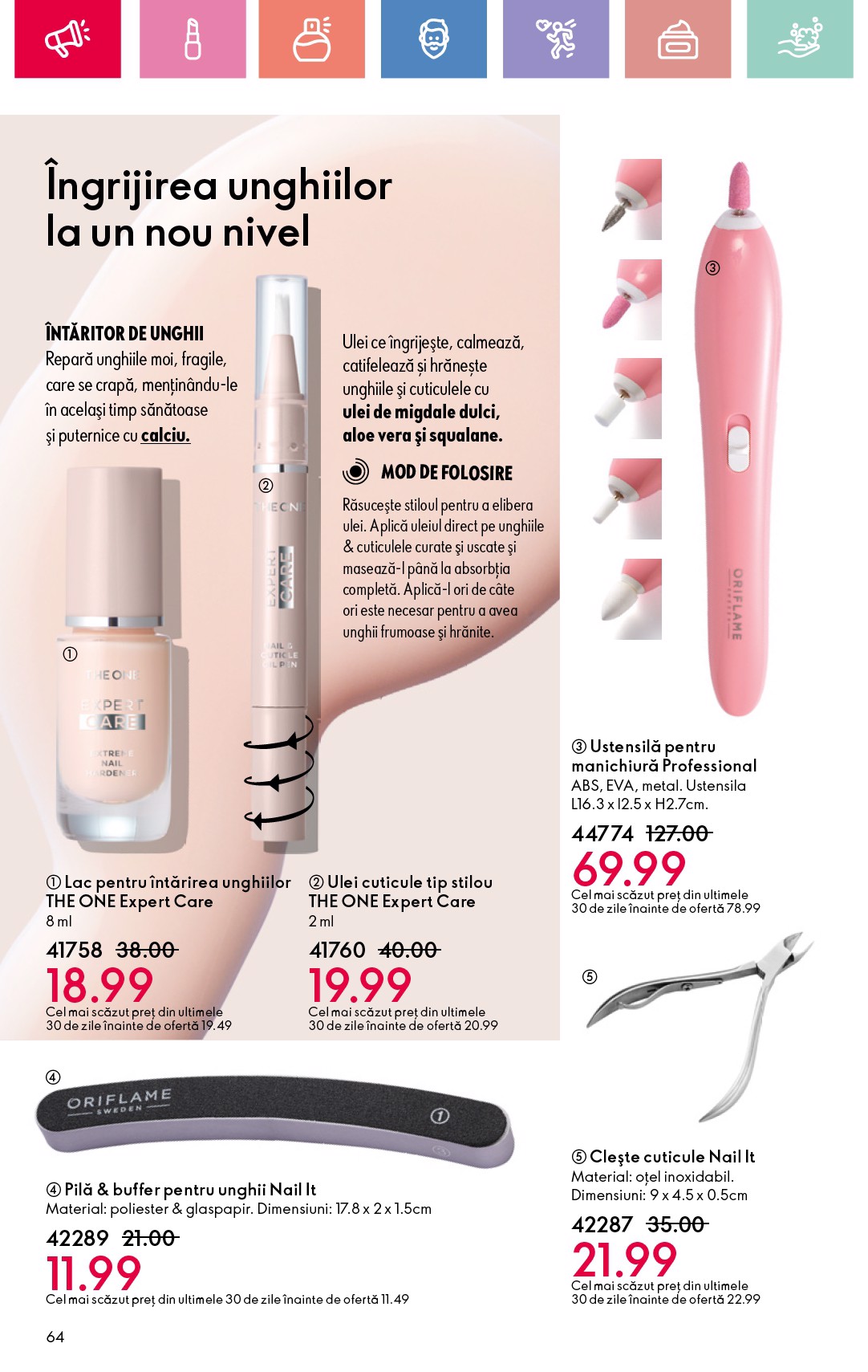 oriflame - Catalog Oriflame valabil din 25.05. - 14.06. - page: 64 oriflame - Catalog Oriflame valabil din 25.05. - 14.06. - page: 64