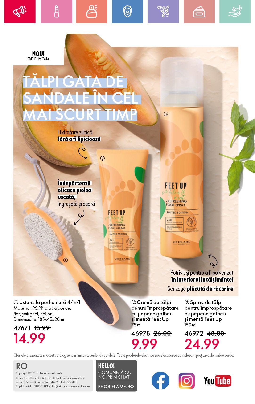 oriflame - Catalog Oriflame valabil din 25.05. - 14.06. - page: 164 oriflame - Catalog Oriflame valabil din 25.05. - 14.06. - page: 164