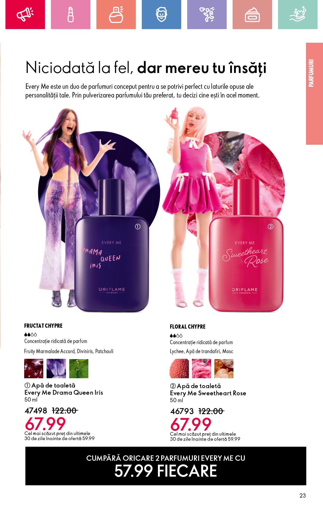 oriflame - Catalog Oriflame valabil din 25.05. - 14.06. - page: 23 oriflame - Catalog Oriflame valabil din 25.05. - 14.06. - page: 23