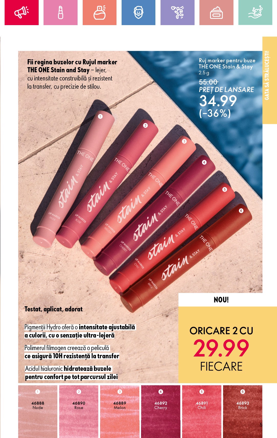 oriflame - Catalog Oriflame valabil din 25.05. - 14.06. - page: 5 oriflame - Catalog Oriflame valabil din 25.05. - 14.06. - page: 5