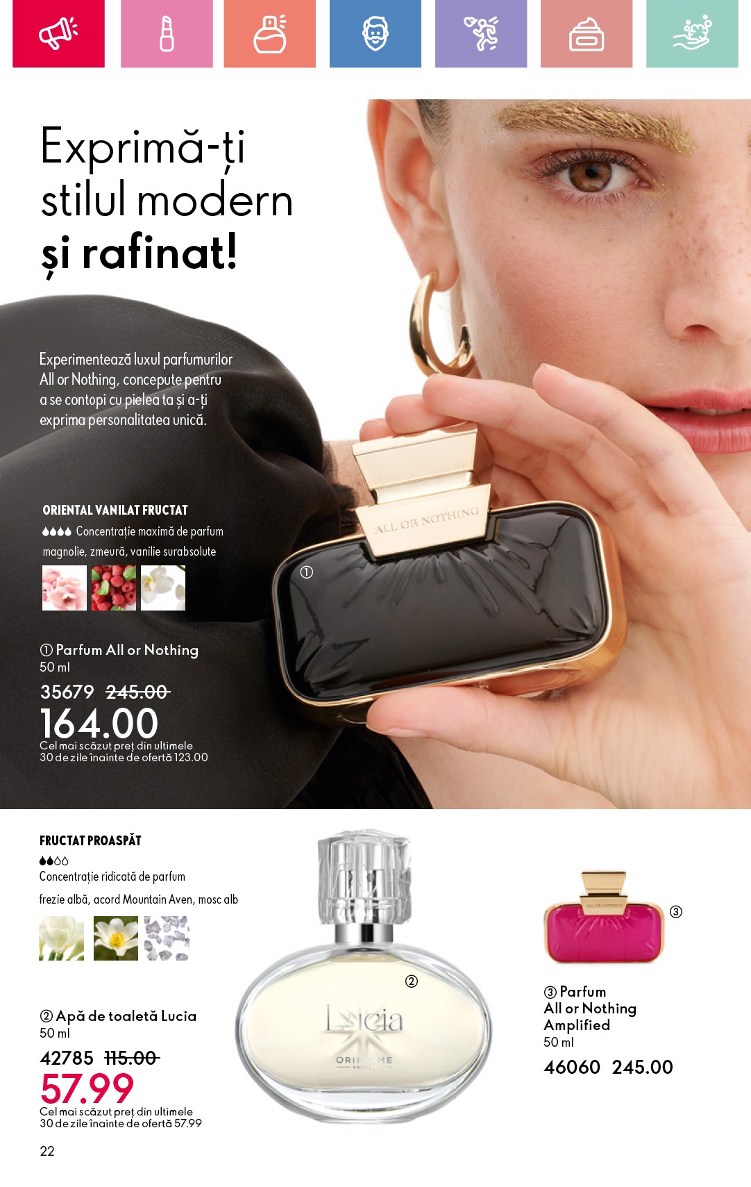 oriflame - Catalog Oriflame valabil din 25.05. - 14.06. - page: 22 oriflame - Catalog Oriflame valabil din 25.05. - 14.06. - page: 22