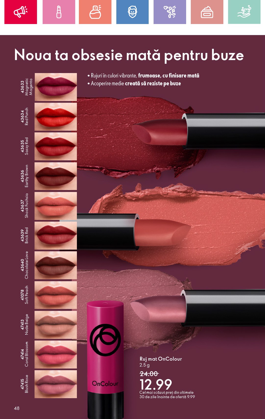 oriflame - Catalog Oriflame valabil din 25.05. - 14.06. - page: 48 oriflame - Catalog Oriflame valabil din 25.05. - 14.06. - page: 48