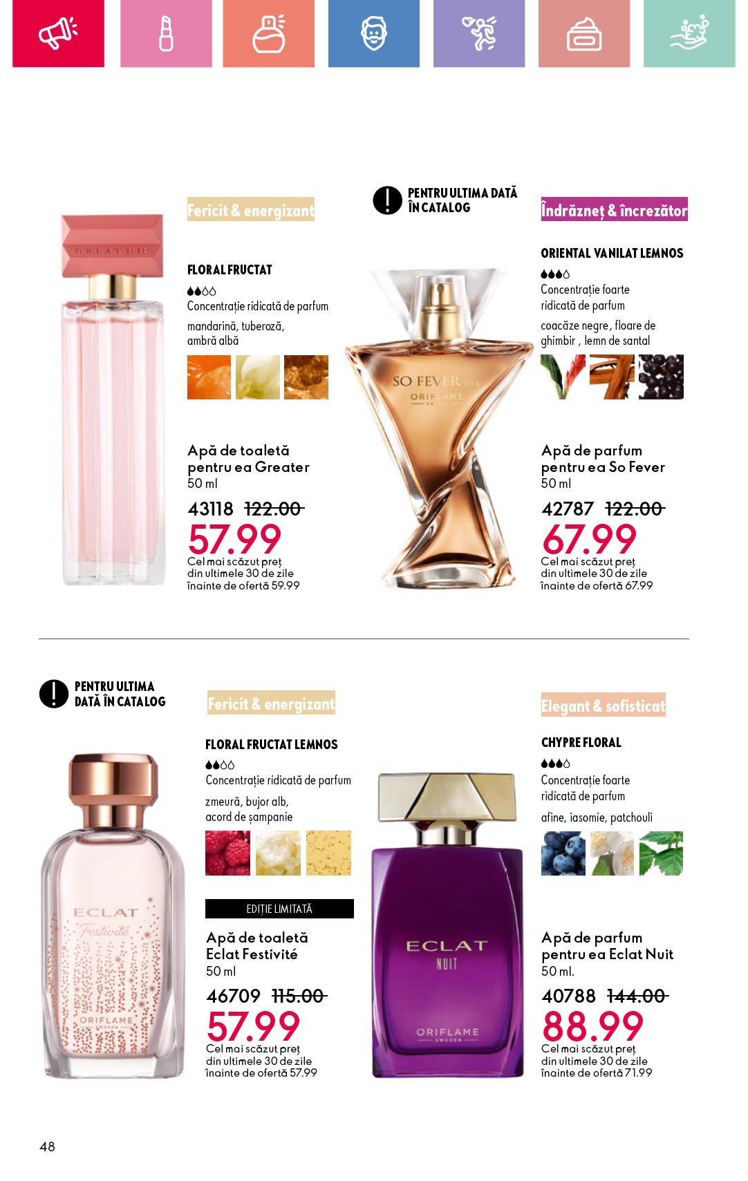 oriflame - Catalog Oriflame valabil din 15.06. până pe 05.07. - page: 48 oriflame - Catalog Oriflame valabil din 15.06. până pe 05.07. - page: 48