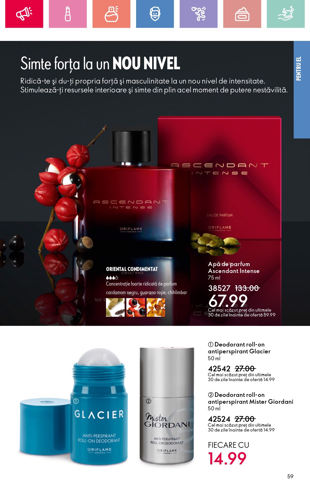 oriflame - Catalog Oriflame valabil din 15.06. până pe 05.07. - page: 59 oriflame - Catalog Oriflame valabil din 15.06. până pe 05.07. - page: 59