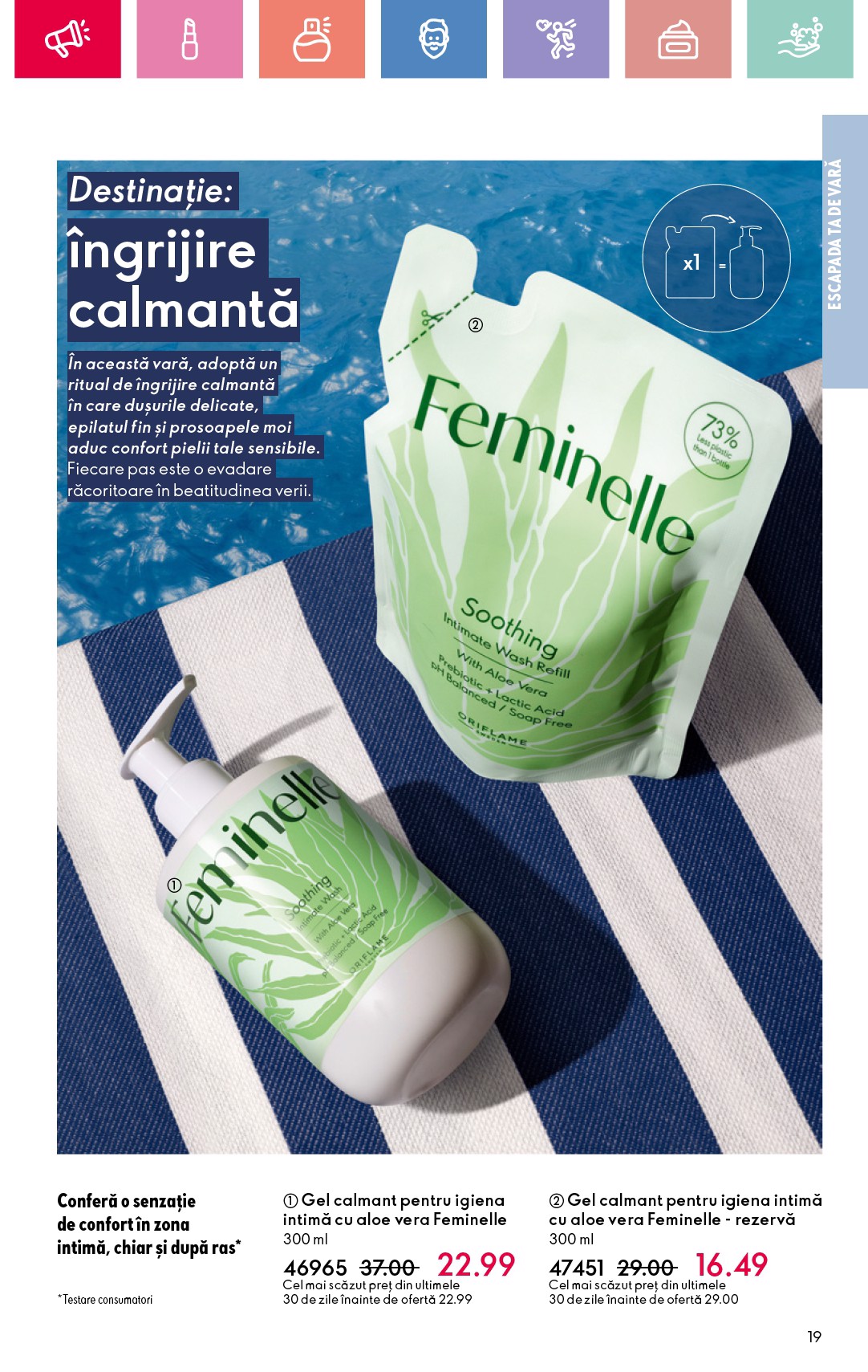 oriflame - Catalog Oriflame valabil din 15.06. până pe 05.07. - page: 19 oriflame - Catalog Oriflame valabil din 15.06. până pe 05.07. - page: 19