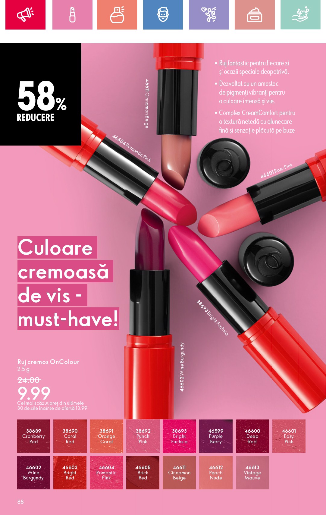 oriflame - Catalog Oriflame valabil din 15.06. până pe 05.07. - page: 88 oriflame - Catalog Oriflame valabil din 15.06. până pe 05.07. - page: 88
