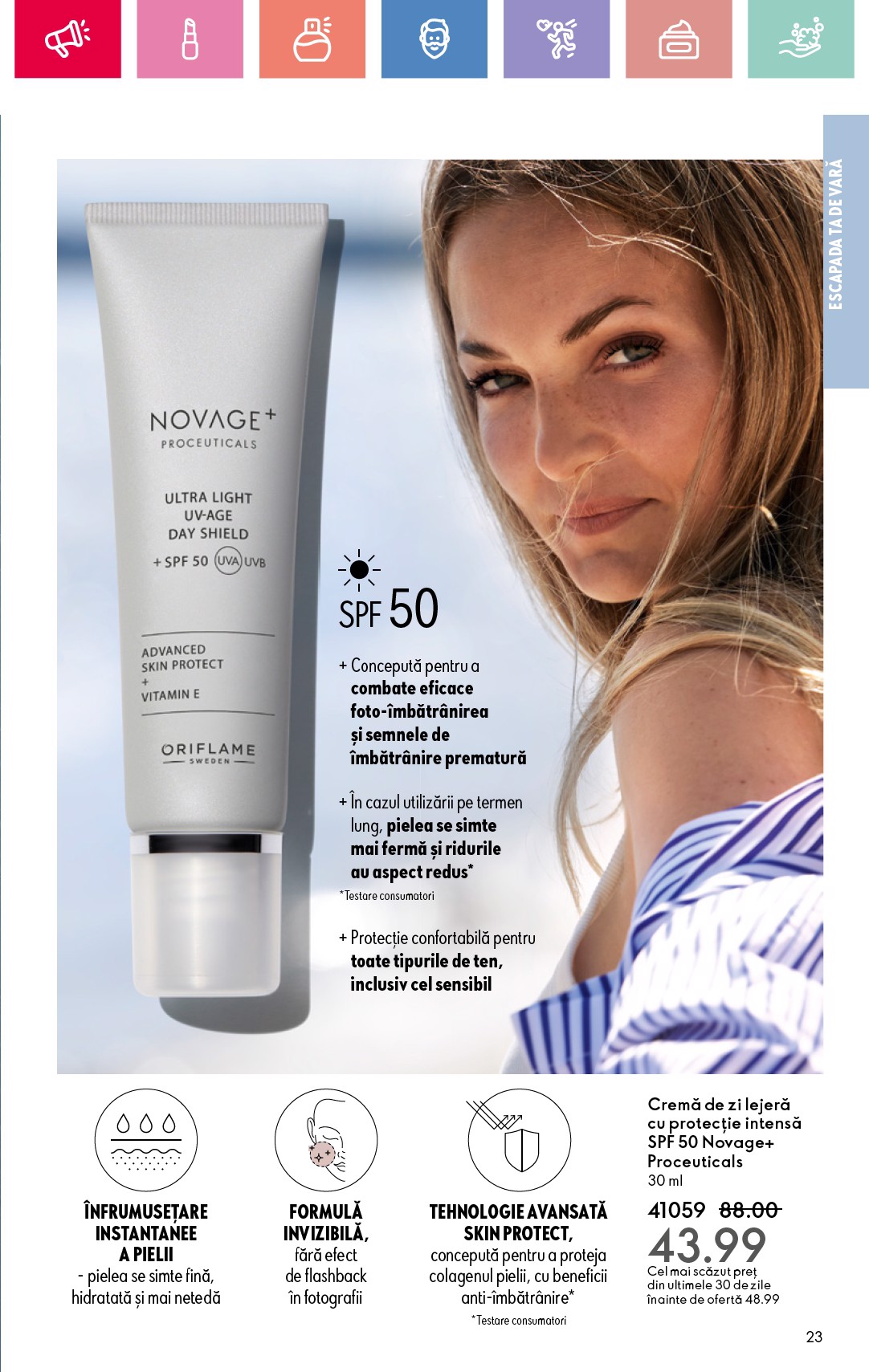 oriflame - Catalog Oriflame valabil din 15.06. până pe 05.07. - page: 23 oriflame - Catalog Oriflame valabil din 15.06. până pe 05.07. - page: 23