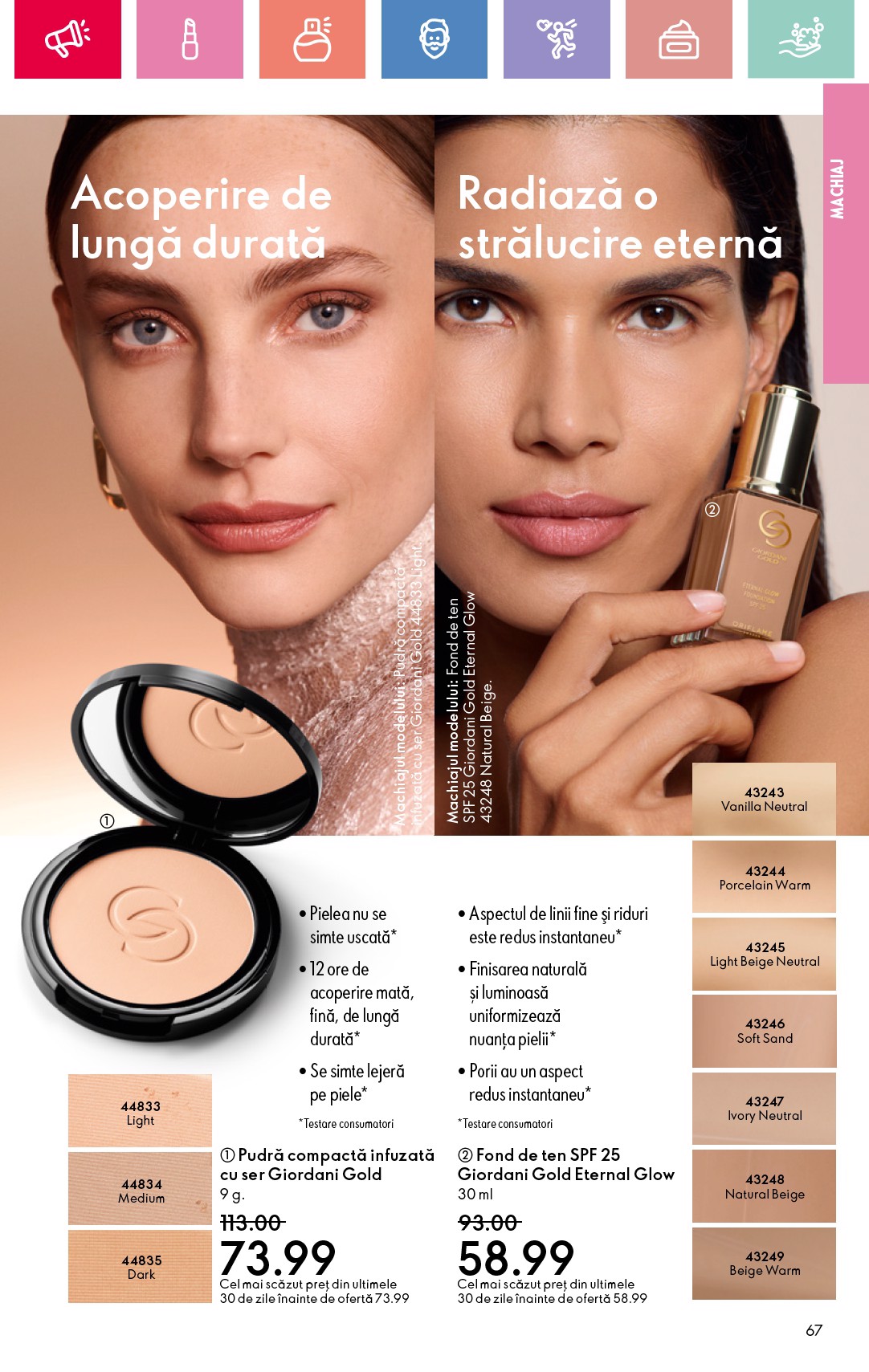 oriflame - Catalog Oriflame valabil din 15.06. până pe 05.07. - page: 67 oriflame - Catalog Oriflame valabil din 15.06. până pe 05.07. - page: 67
