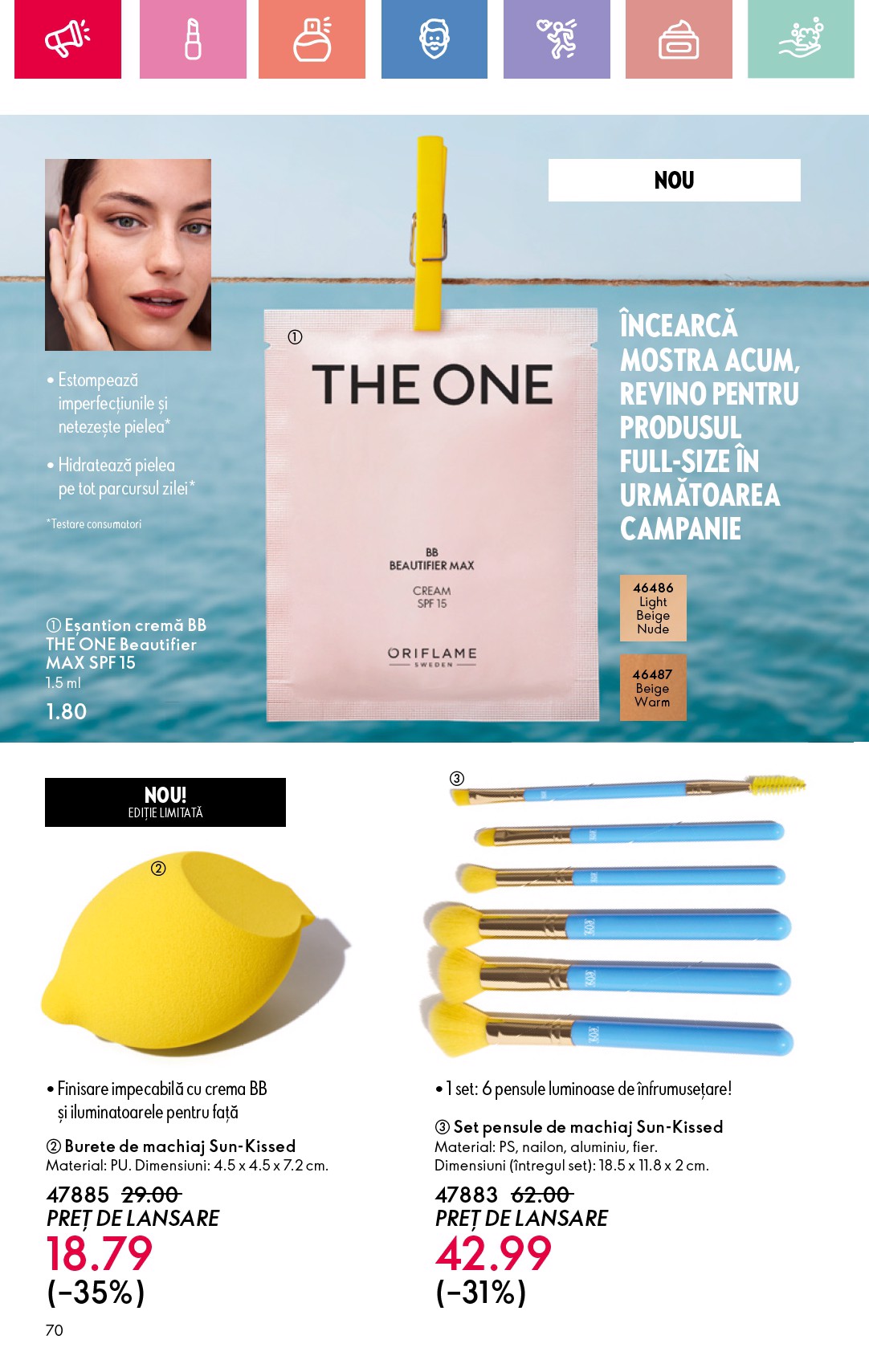 oriflame - Catalog Oriflame valabil din 15.06. până pe 05.07. - page: 70 oriflame - Catalog Oriflame valabil din 15.06. până pe 05.07. - page: 70