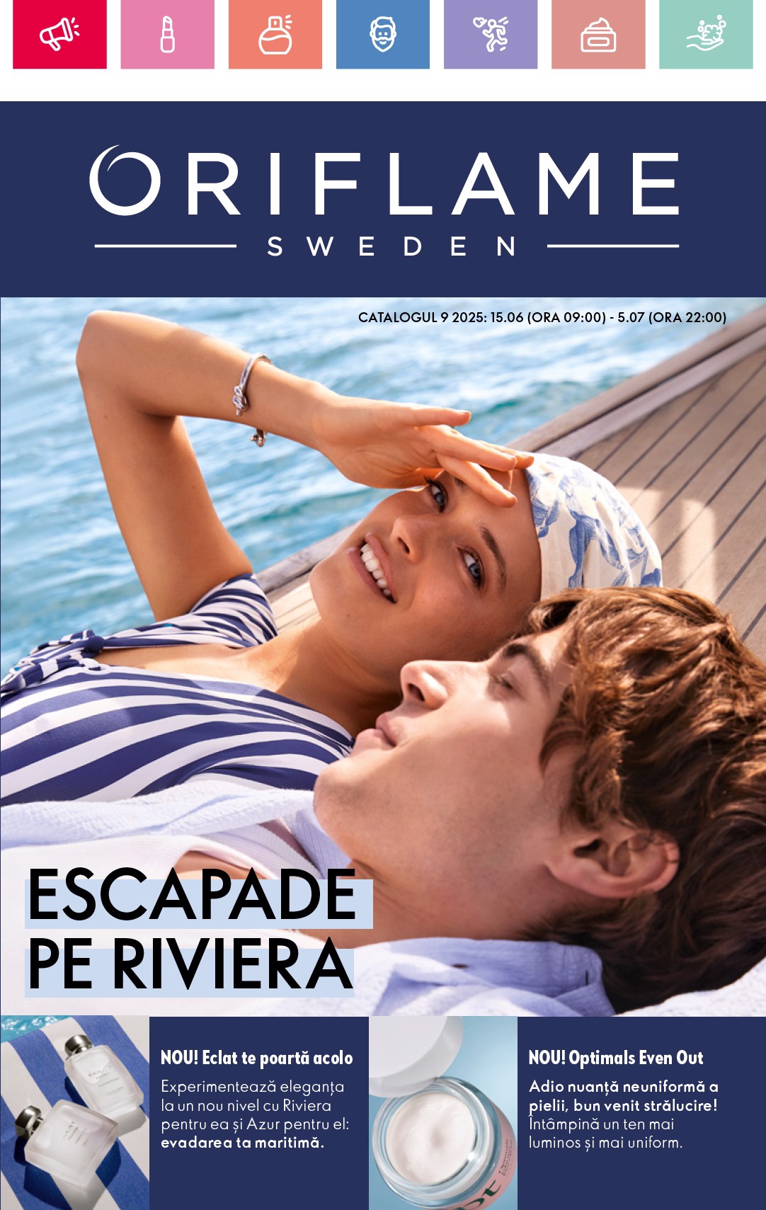 oriflame - Catalog Oriflame valabil din 15.06. până pe 05.07. - page: 1 oriflame - Catalog Oriflame valabil din 15.06. până pe 05.07. - page: 1