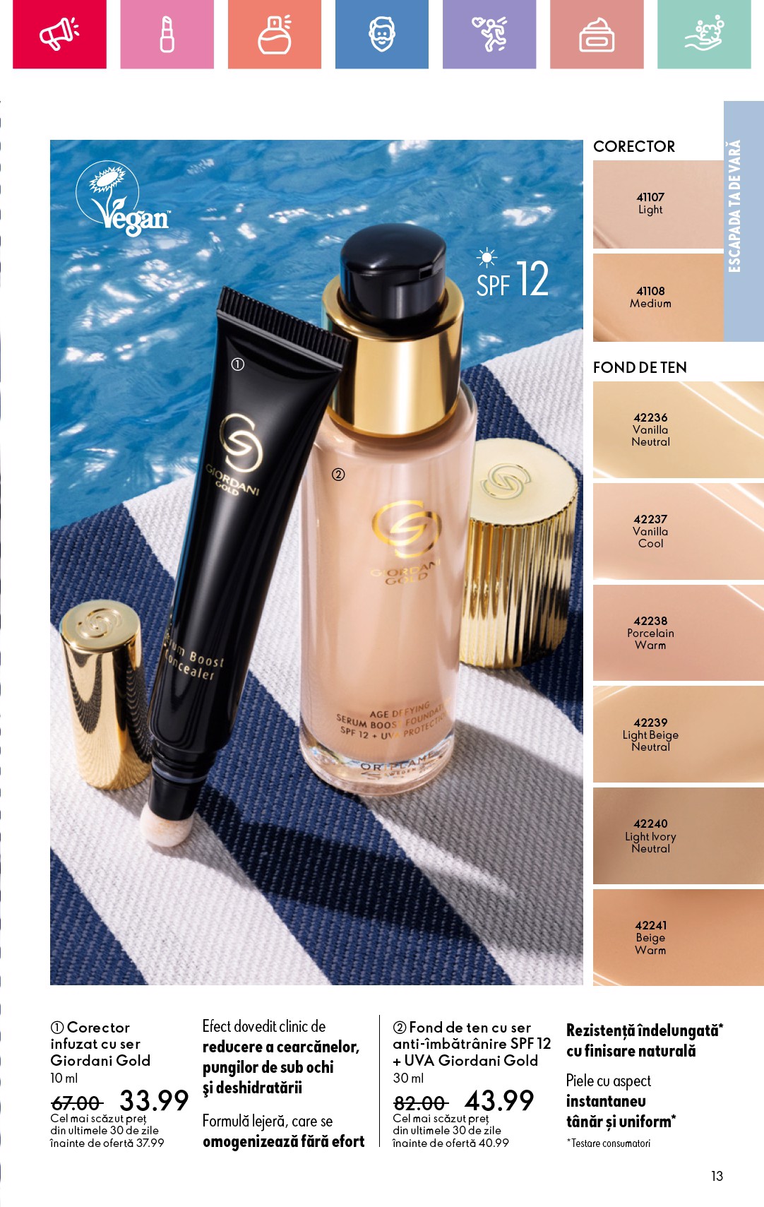 oriflame - Catalog Oriflame valabil din 15.06. până pe 05.07. - page: 13 oriflame - Catalog Oriflame valabil din 15.06. până pe 05.07. - page: 13