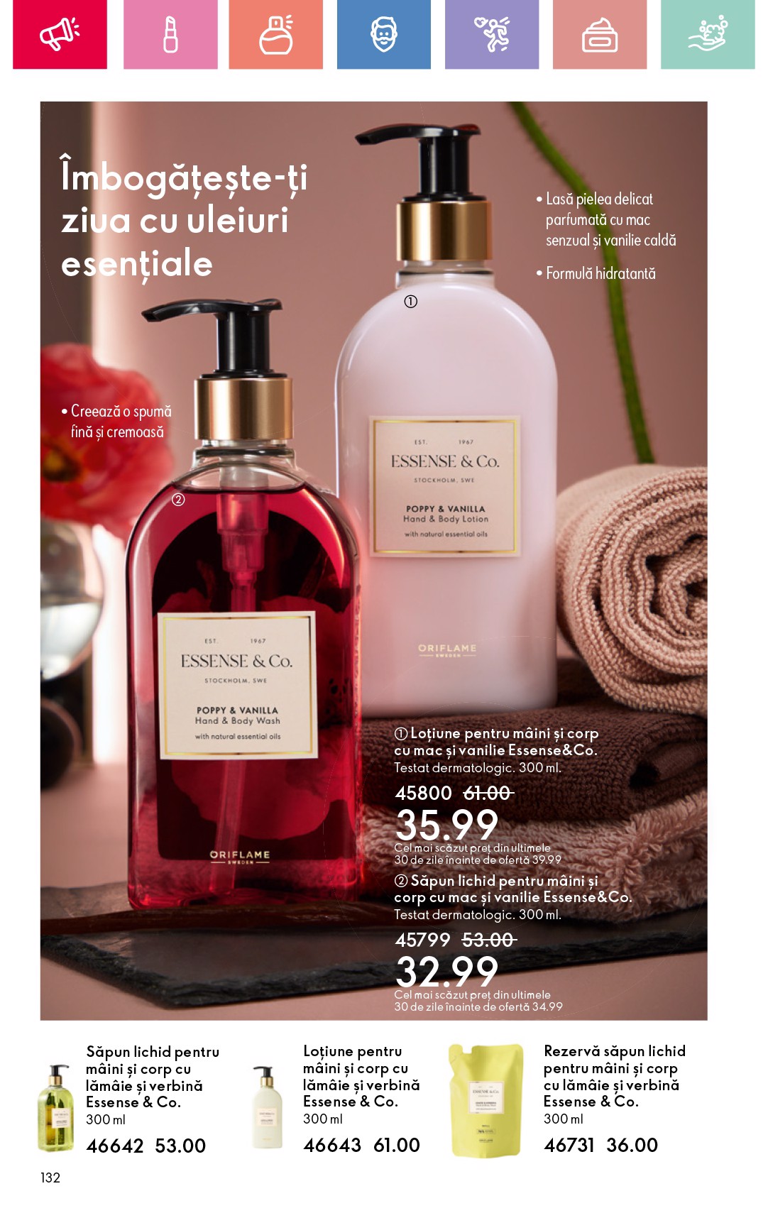 oriflame - Catalog Oriflame valabil din 15.06. până pe 05.07. - page: 132 oriflame - Catalog Oriflame valabil din 15.06. până pe 05.07. - page: 132