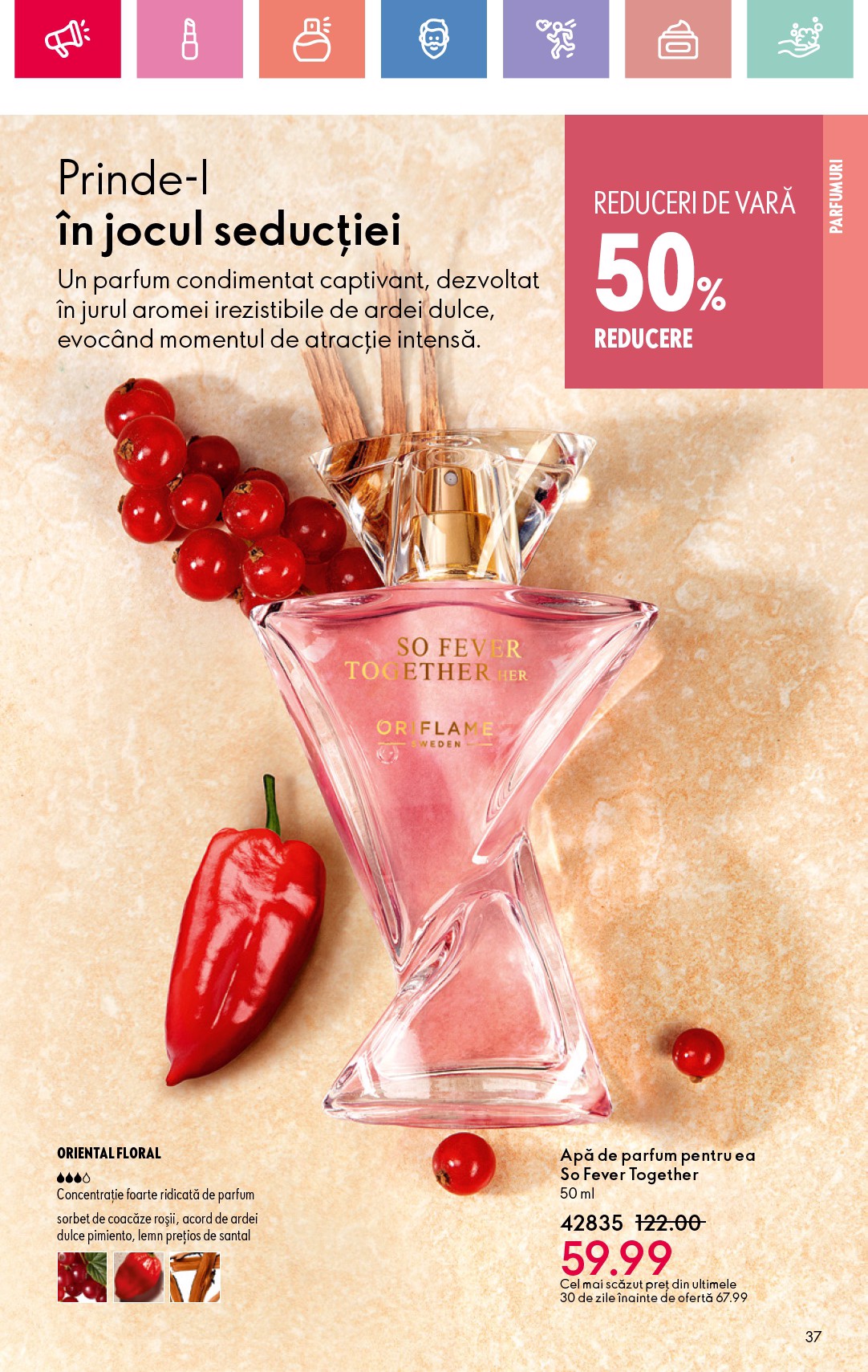 oriflame - Catalog Oriflame valabil din 15.06. până pe 05.07. - page: 37 oriflame - Catalog Oriflame valabil din 15.06. până pe 05.07. - page: 37