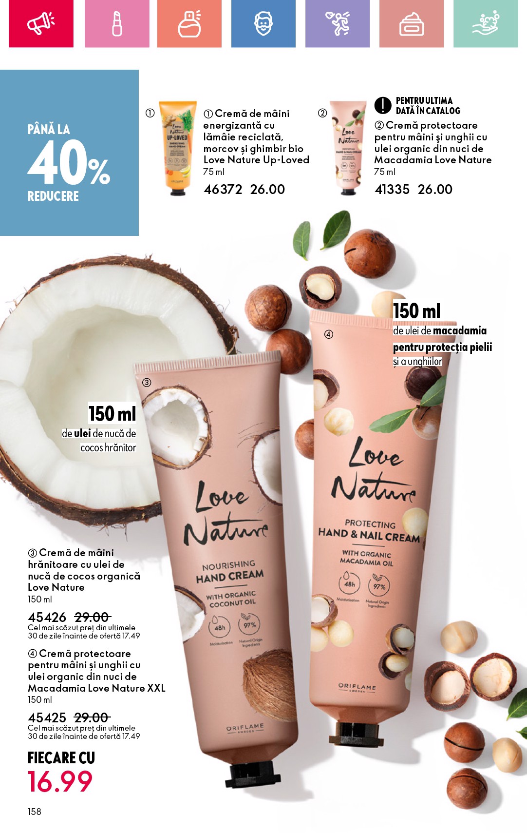 oriflame - Catalog Oriflame valabil din 15.06. până pe 05.07. - page: 158 oriflame - Catalog Oriflame valabil din 15.06. până pe 05.07. - page: 158