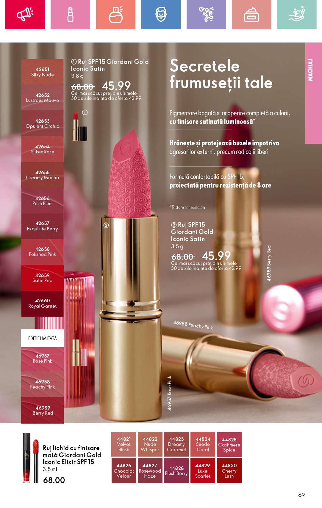 oriflame - Catalog Oriflame valabil din 15.06. până pe 05.07. - page: 69 oriflame - Catalog Oriflame valabil din 15.06. până pe 05.07. - page: 69