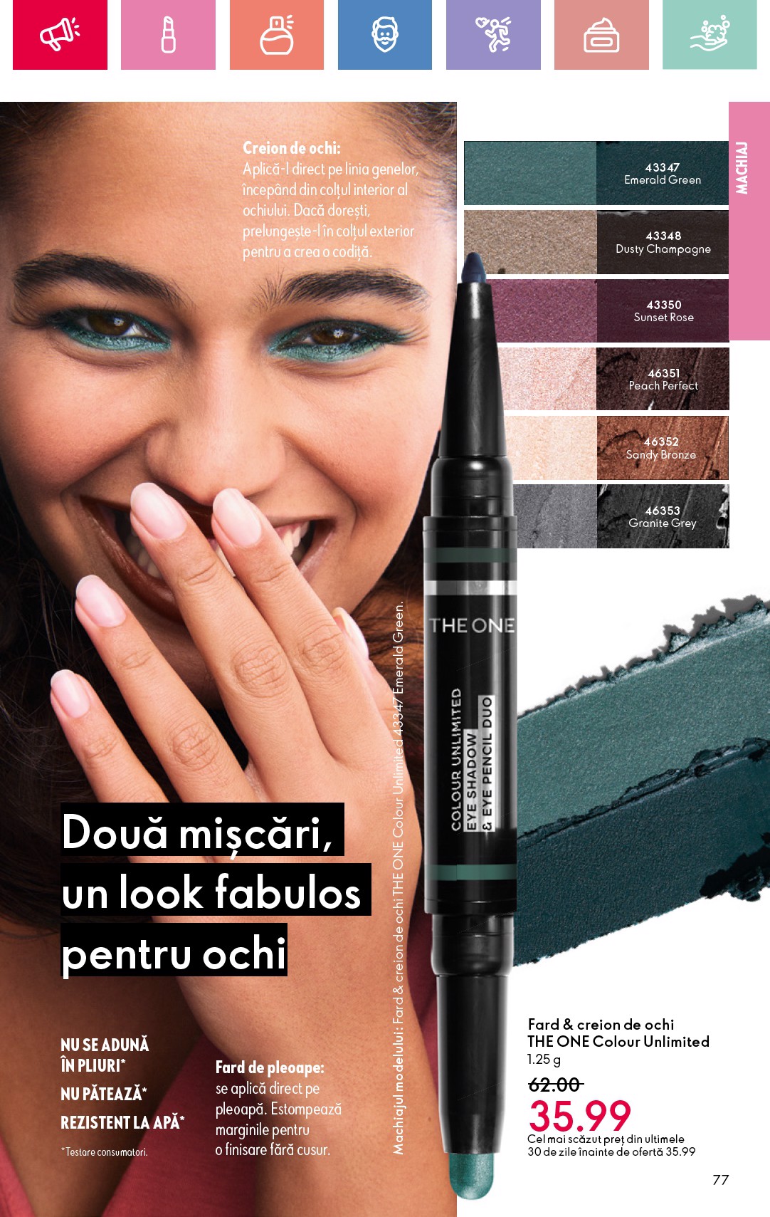 oriflame - Catalog Oriflame valabil din 15.06. până pe 05.07. - page: 77 oriflame - Catalog Oriflame valabil din 15.06. până pe 05.07. - page: 77