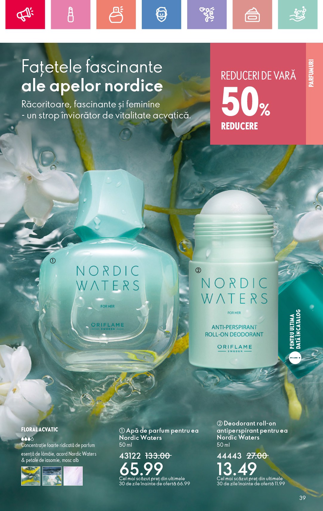 oriflame - Catalog Oriflame valabil din 15.06. până pe 05.07. - page: 39 oriflame - Catalog Oriflame valabil din 15.06. până pe 05.07. - page: 39