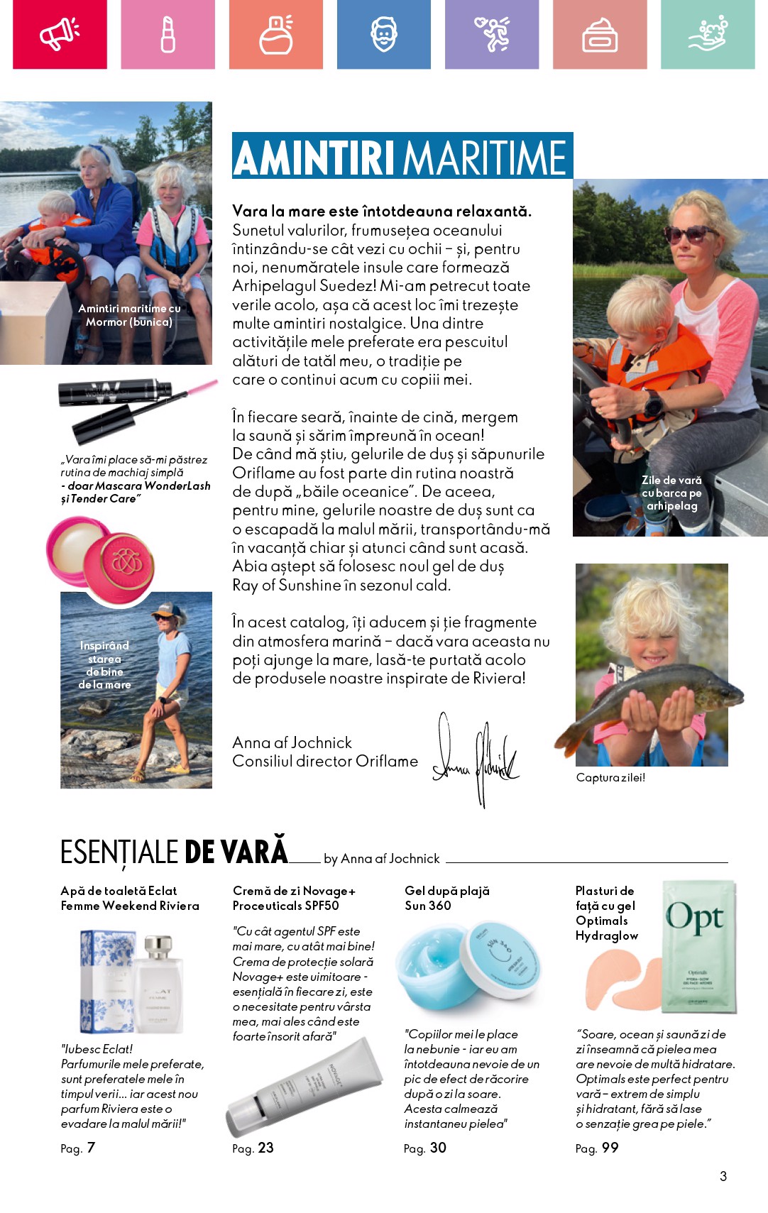 oriflame - Catalog Oriflame valabil din 15.06. până pe 05.07. - page: 3 oriflame - Catalog Oriflame valabil din 15.06. până pe 05.07. - page: 3