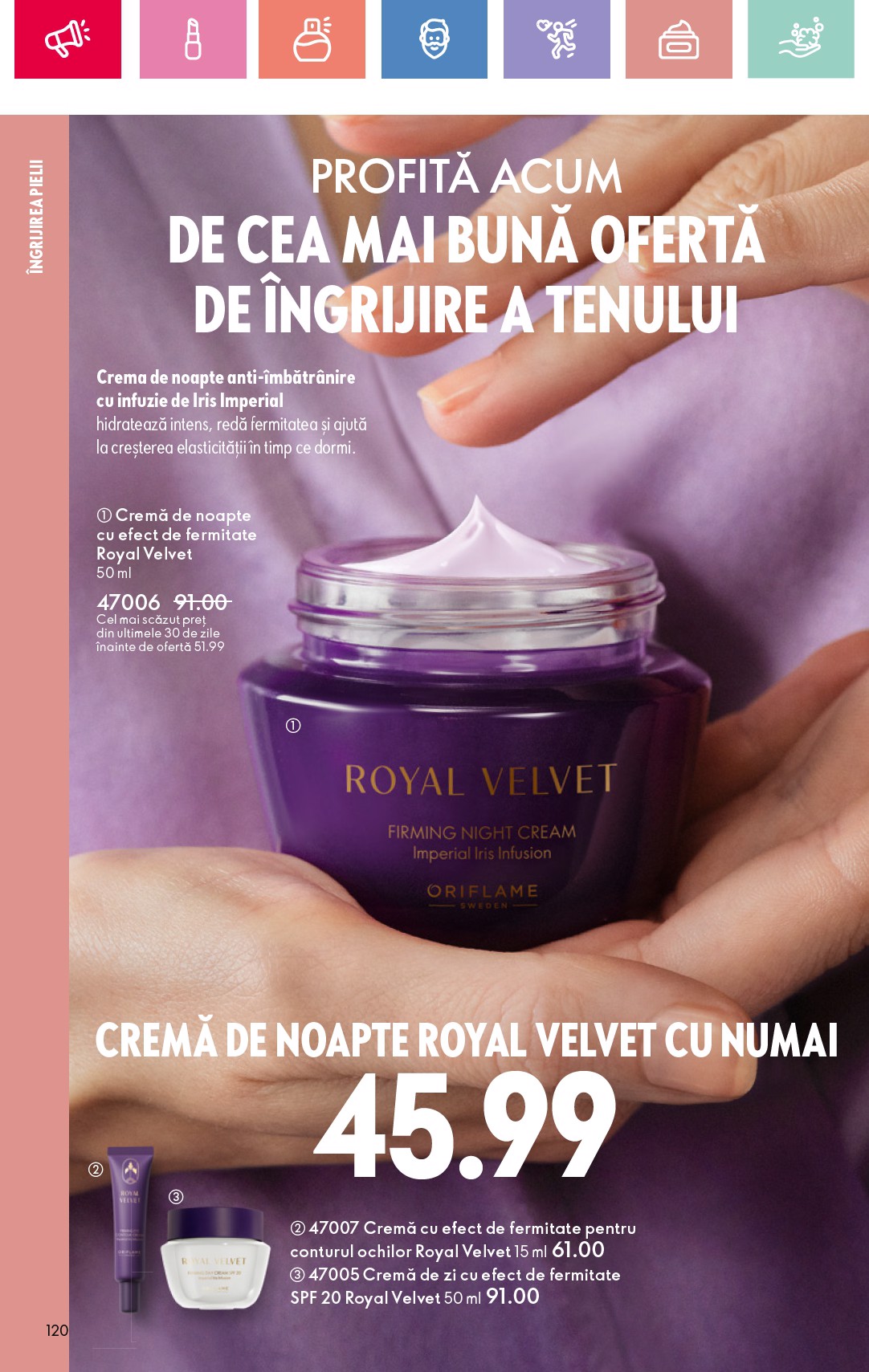 oriflame - Catalog Oriflame valabil din 15.06. până pe 05.07. - page: 120 oriflame - Catalog Oriflame valabil din 15.06. până pe 05.07. - page: 120