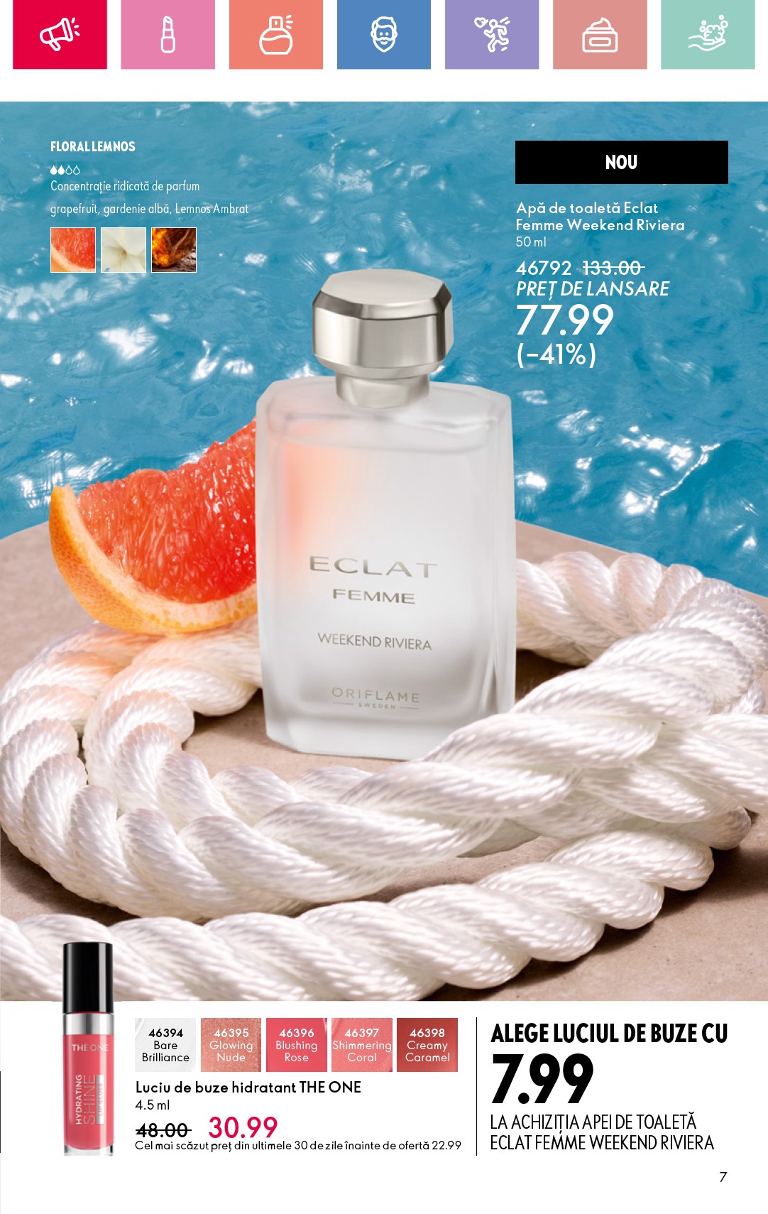 oriflame - Catalog Oriflame valabil din 15.06. până pe 05.07. - page: 7 oriflame - Catalog Oriflame valabil din 15.06. până pe 05.07. - page: 7