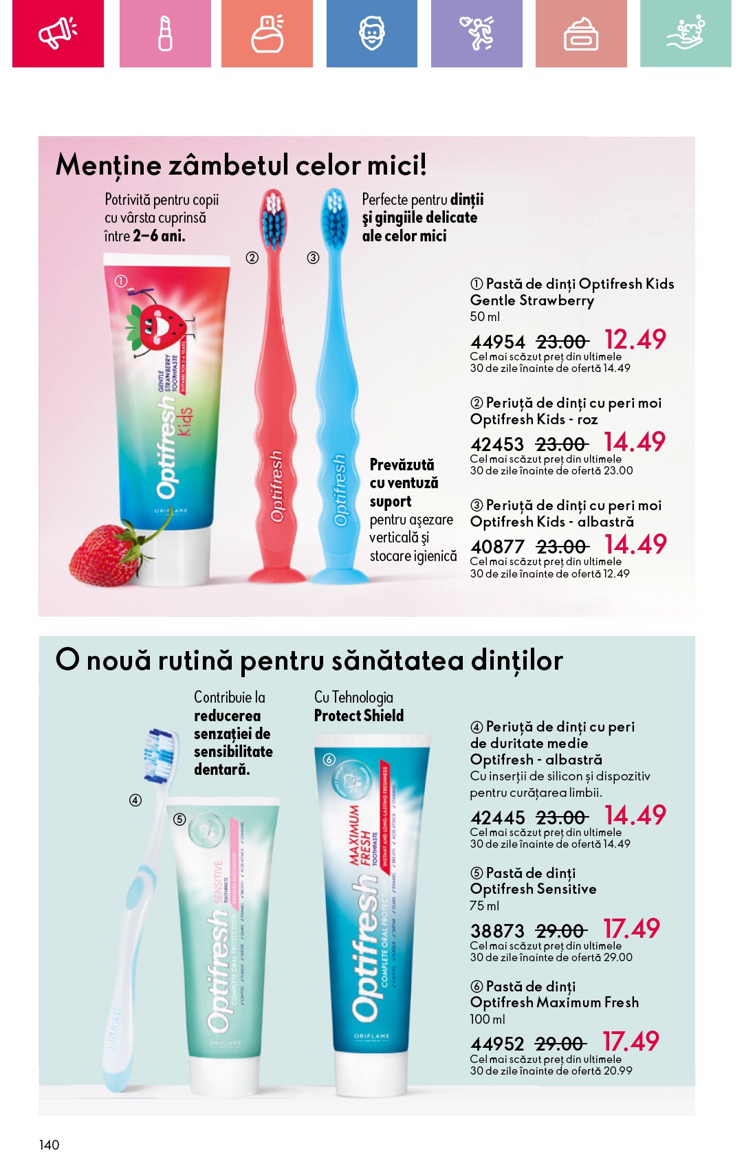 oriflame - Catalog Oriflame valabil din 15.06. până pe 05.07. - page: 140 oriflame - Catalog Oriflame valabil din 15.06. până pe 05.07. - page: 140