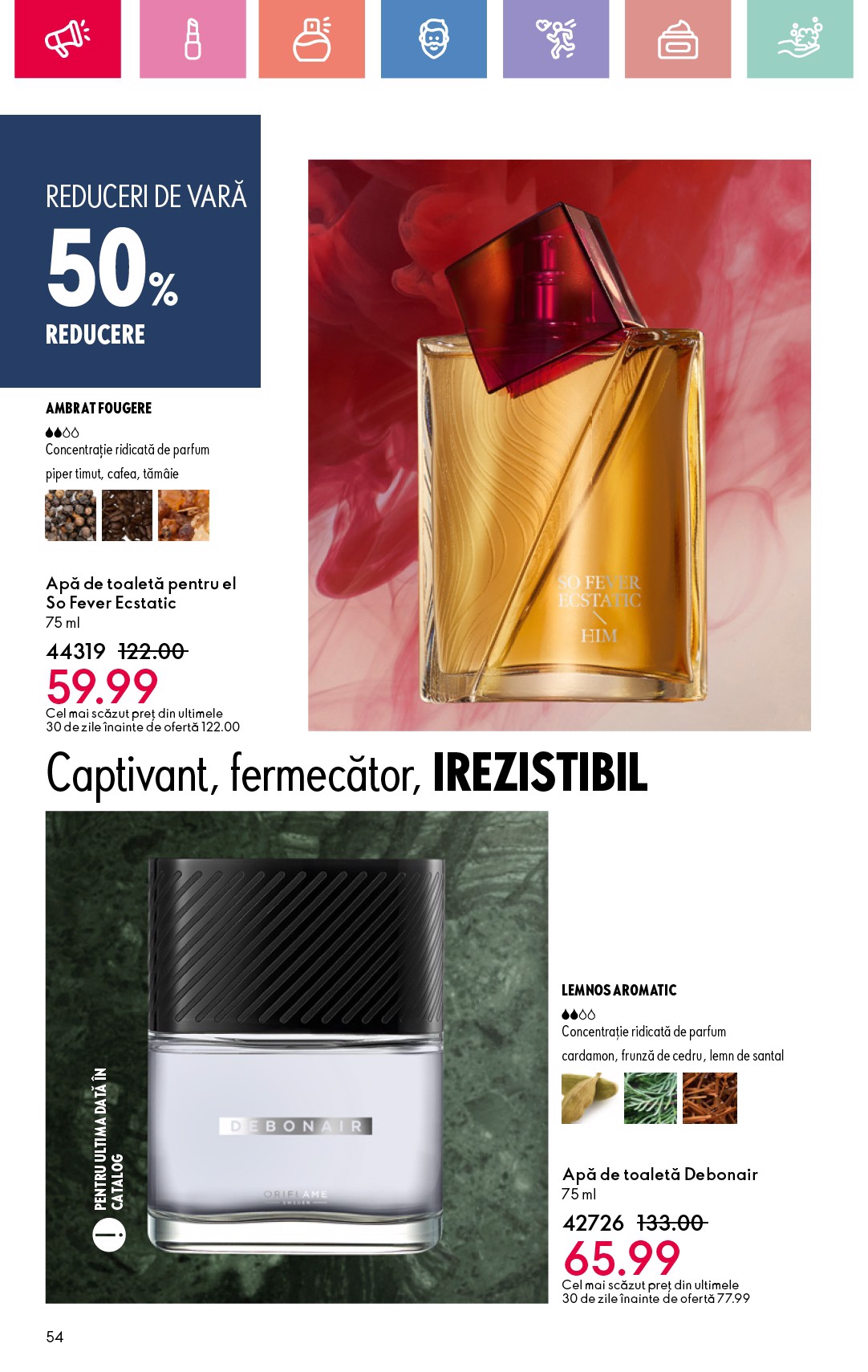 oriflame - Catalog Oriflame valabil din 15.06. până pe 05.07. - page: 54 oriflame - Catalog Oriflame valabil din 15.06. până pe 05.07. - page: 54