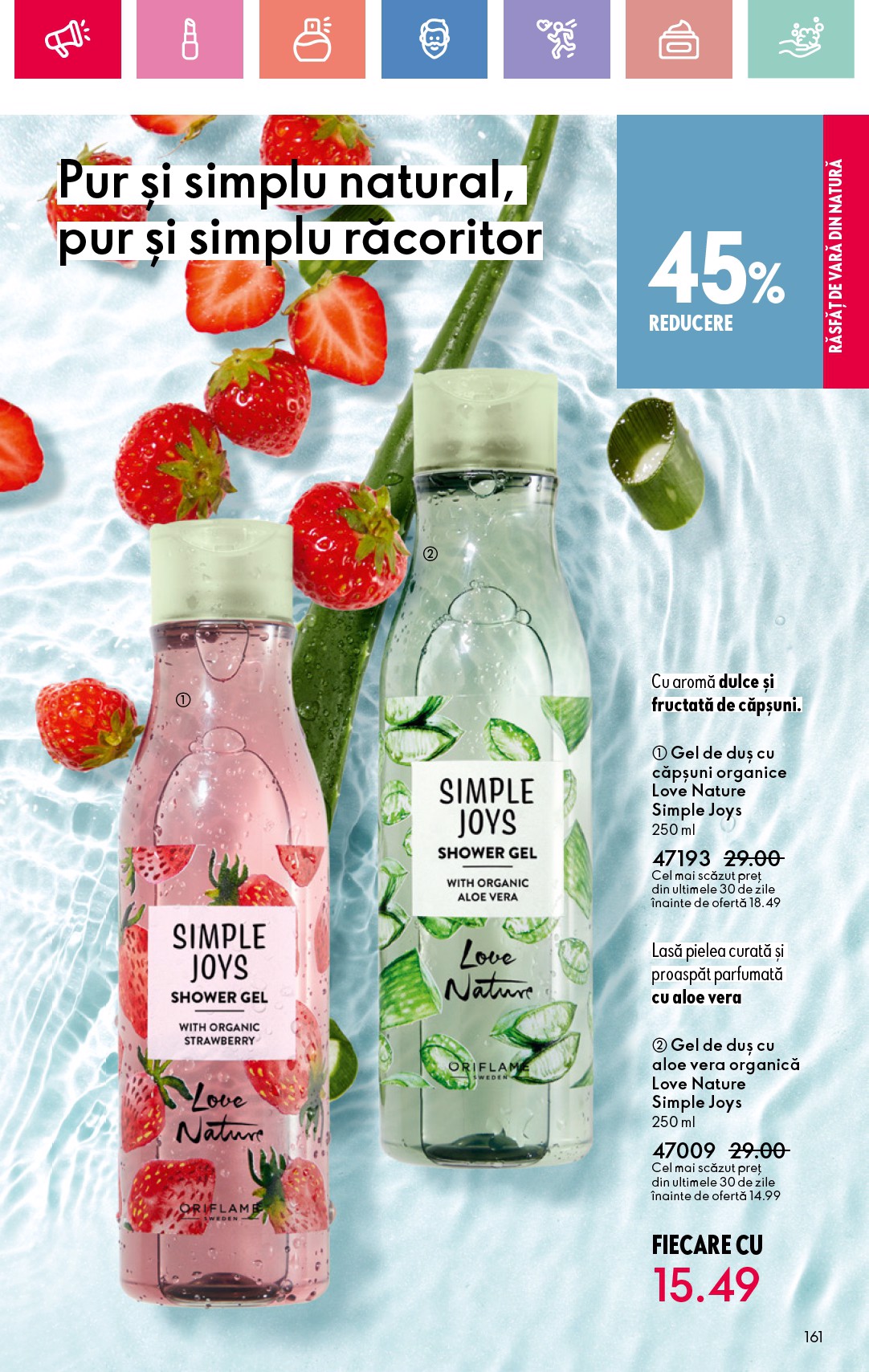 oriflame - Catalog Oriflame valabil din 15.06. până pe 05.07. - page: 161 oriflame - Catalog Oriflame valabil din 15.06. până pe 05.07. - page: 161
