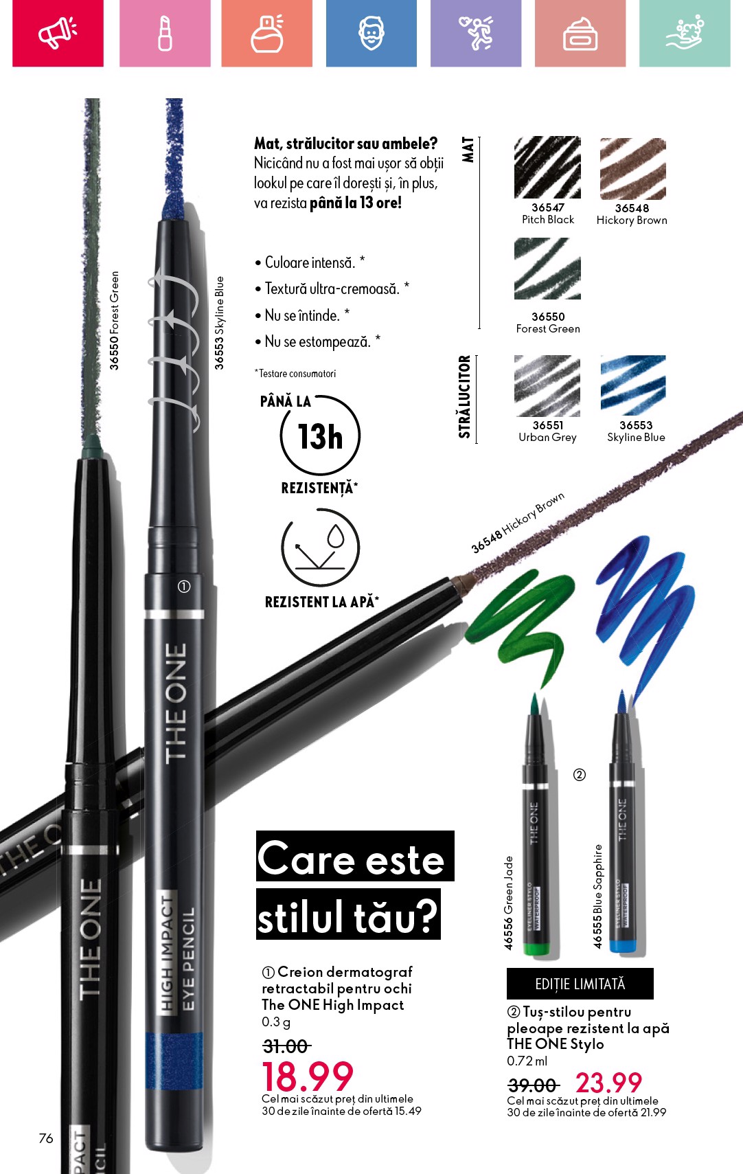 oriflame - Catalog Oriflame valabil din 15.06. până pe 05.07. - page: 76 oriflame - Catalog Oriflame valabil din 15.06. până pe 05.07. - page: 76