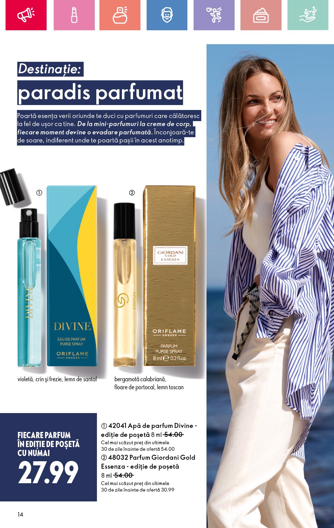 oriflame - Catalog Oriflame valabil din 15.06. până pe 05.07. - page: 14 oriflame - Catalog Oriflame valabil din 15.06. până pe 05.07. - page: 14