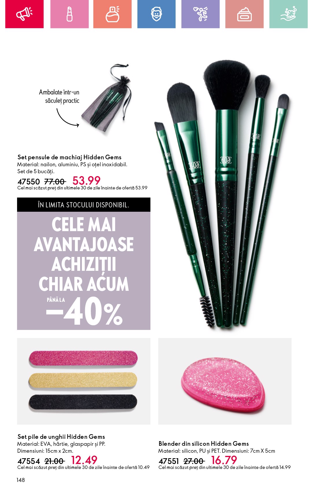 oriflame - Catalog Oriflame valabil din 15.06. până pe 05.07. - page: 148 oriflame - Catalog Oriflame valabil din 15.06. până pe 05.07. - page: 148